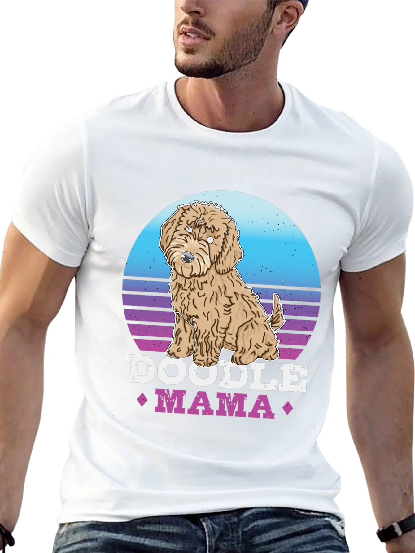 Doodle Mama Retro T-Shirt