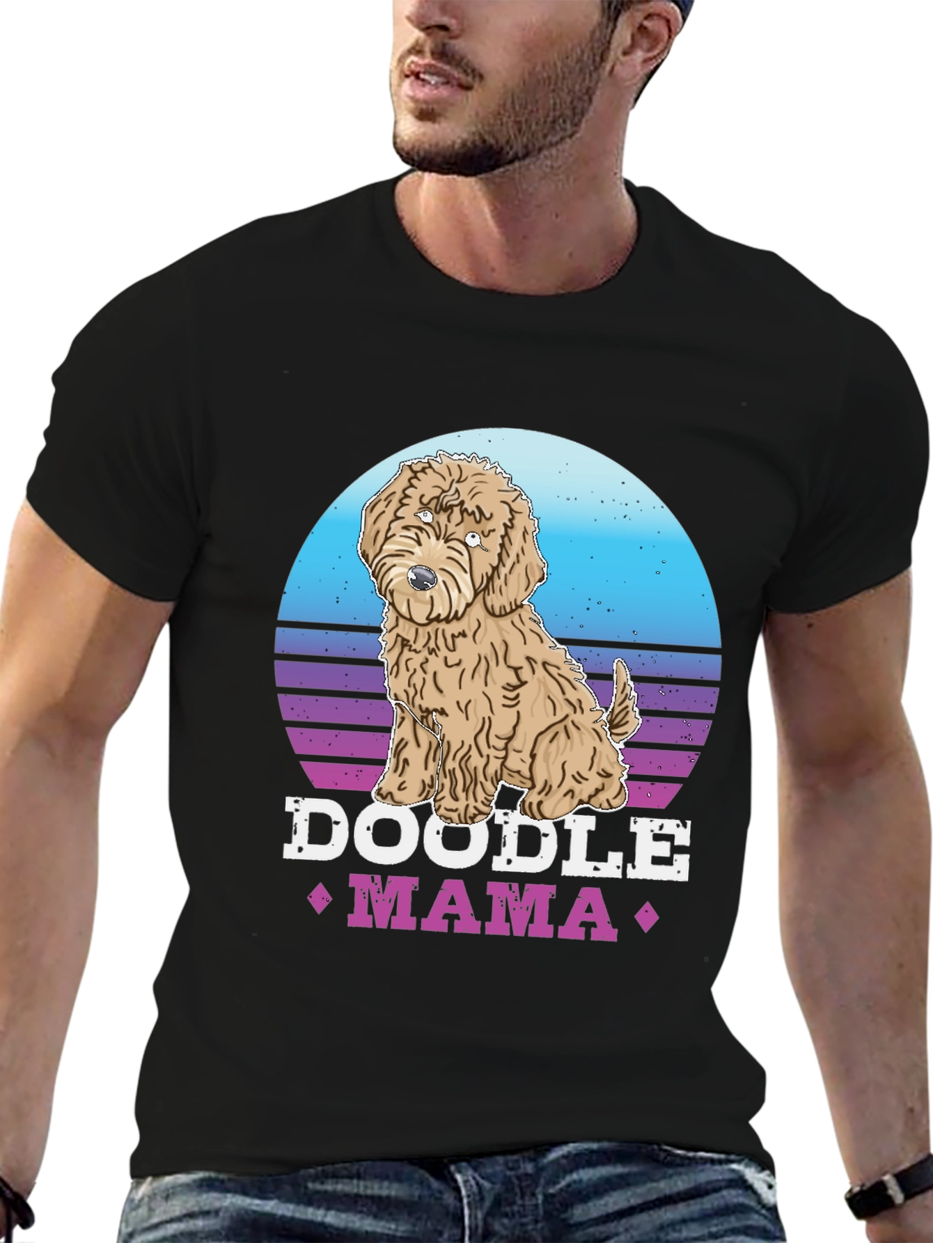 Doodle Mama Retro T-Shirt
