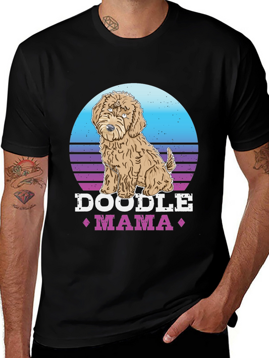 Doodle Mama Retro T-Shirt