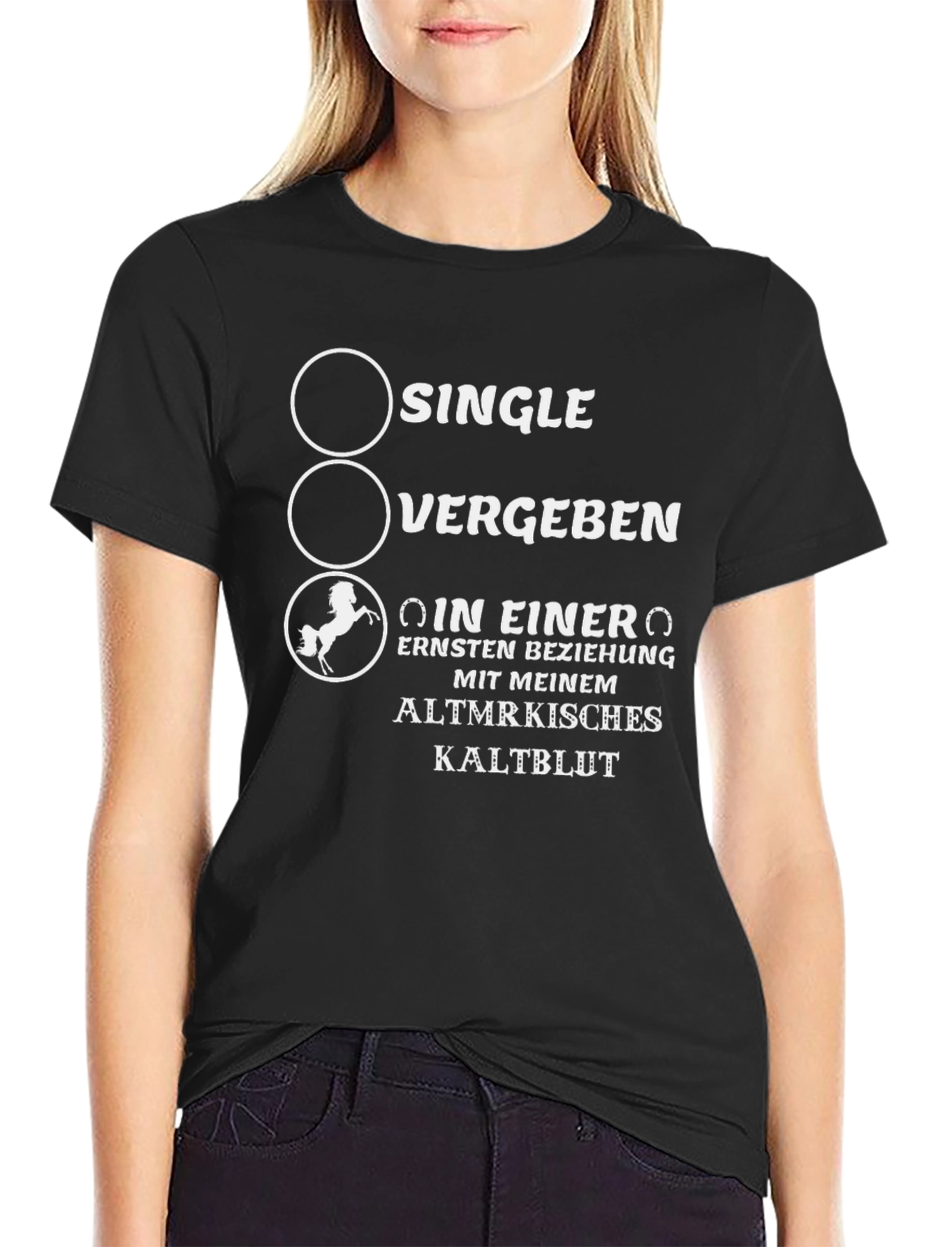 Single Vergeben or Horse Lover? T-Shirt