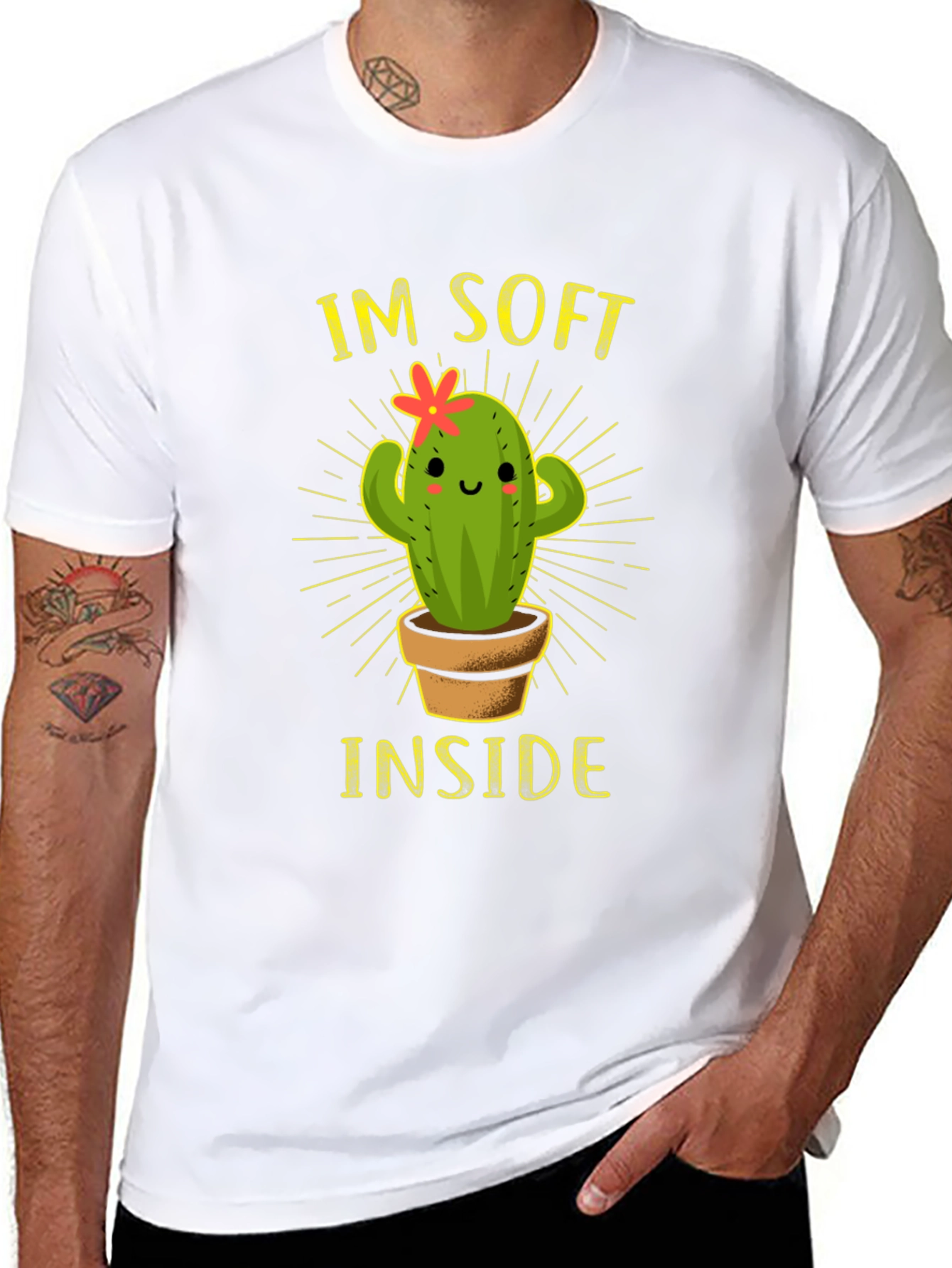 Im Soft Inside Cactus T-Shirt