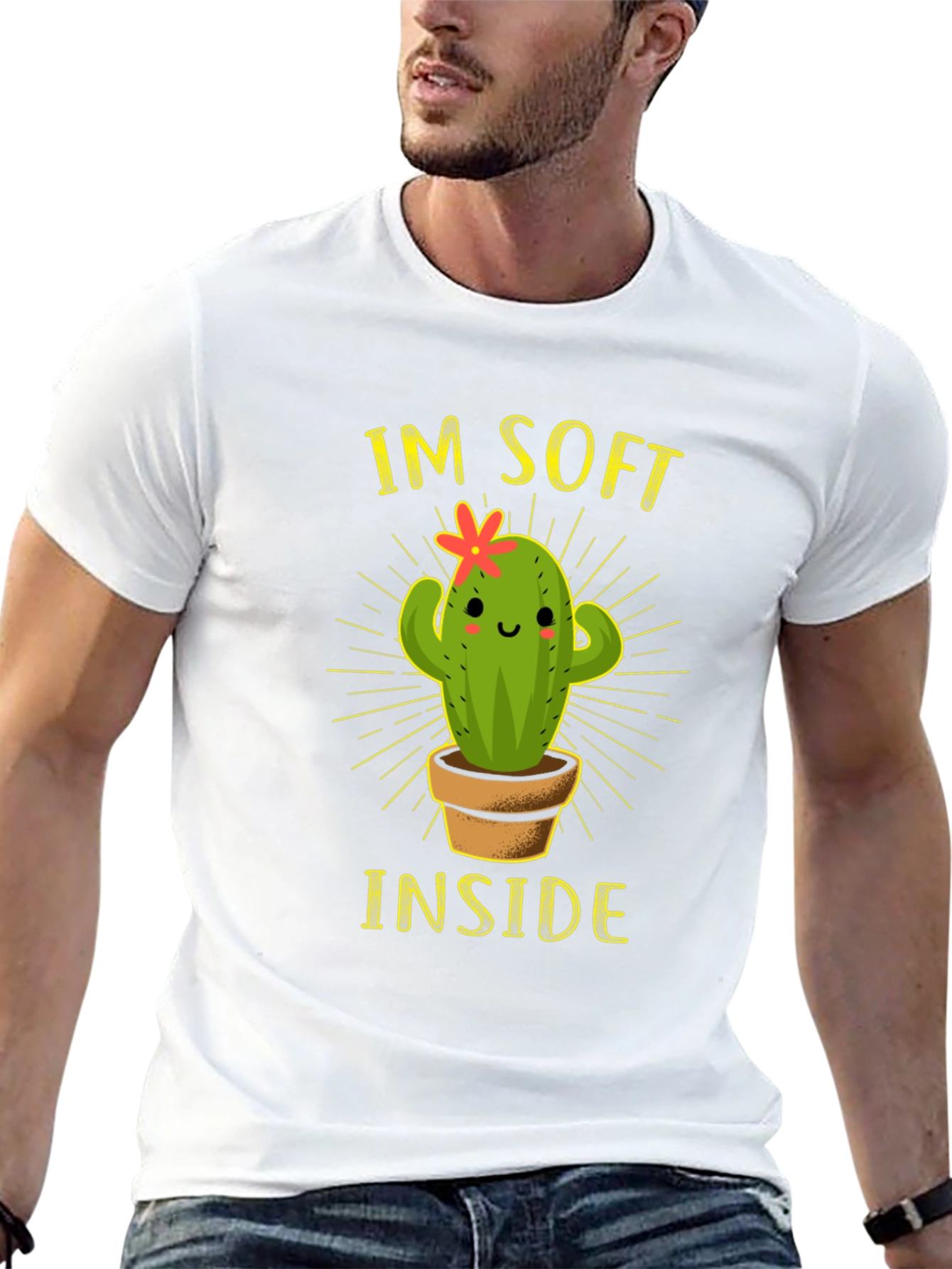 Im Soft Inside Cactus T-Shirt