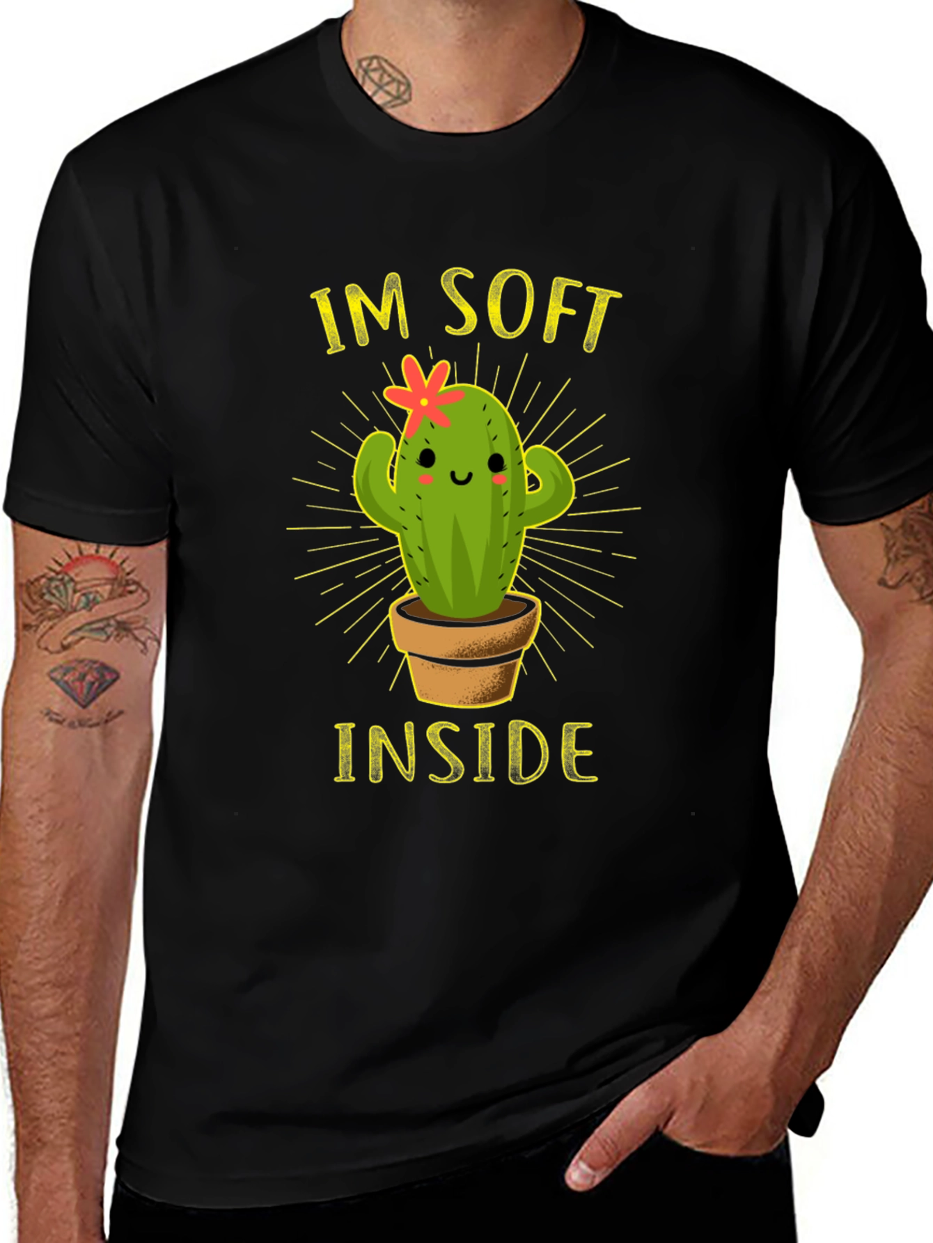 Im Soft Inside Cactus T-Shirt