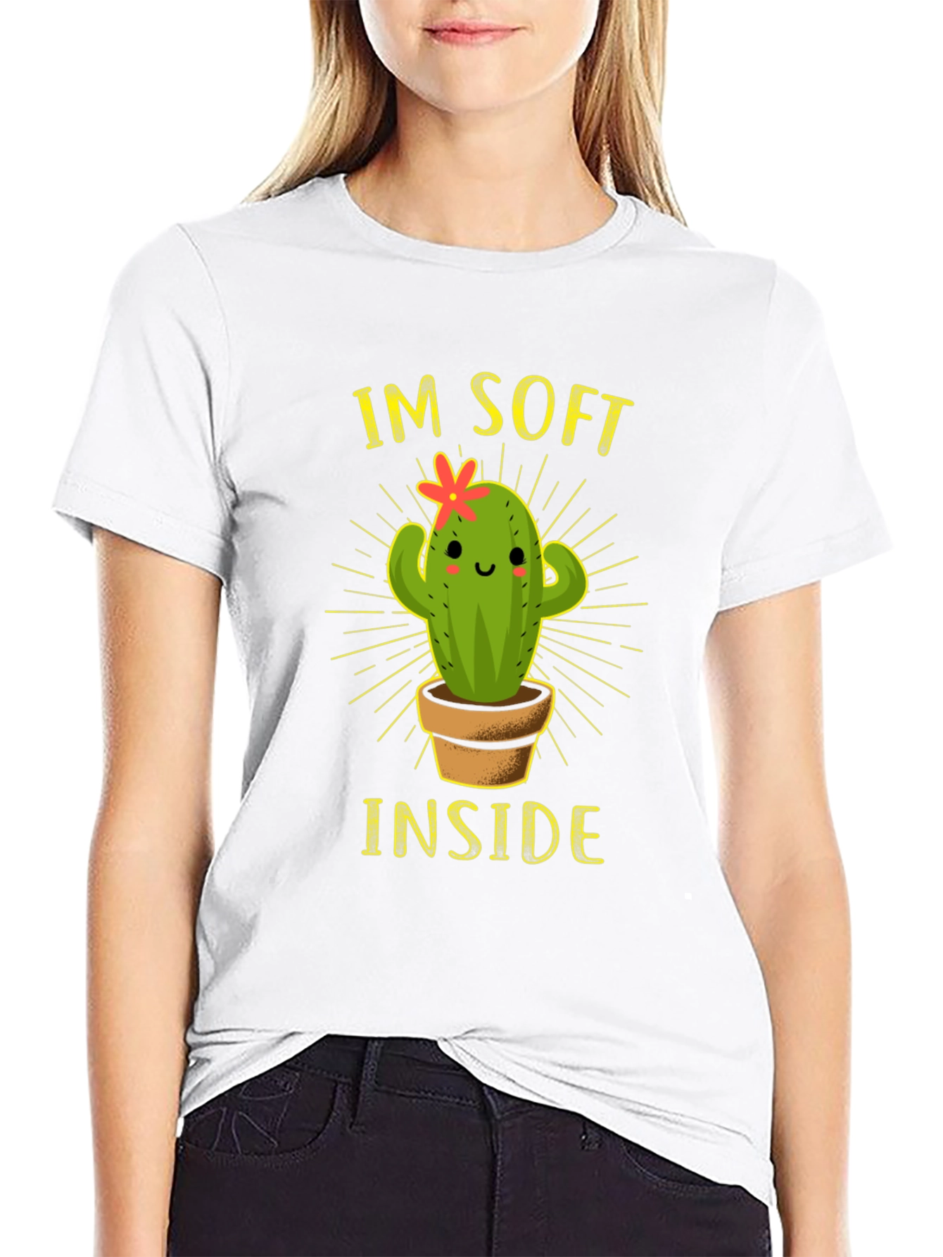 Im Soft Inside Cactus T-Shirt