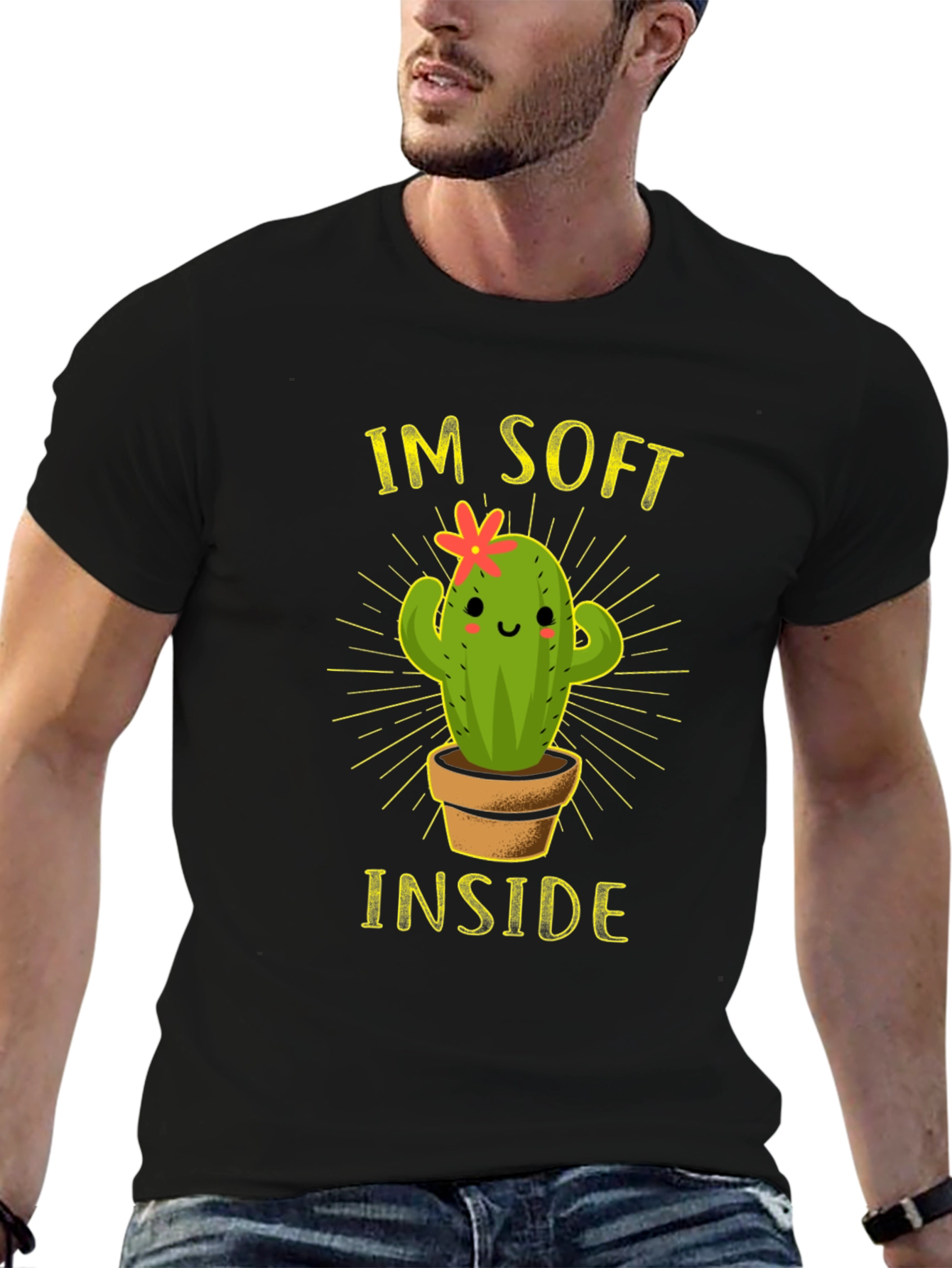 Im Soft Inside Cactus T-Shirt