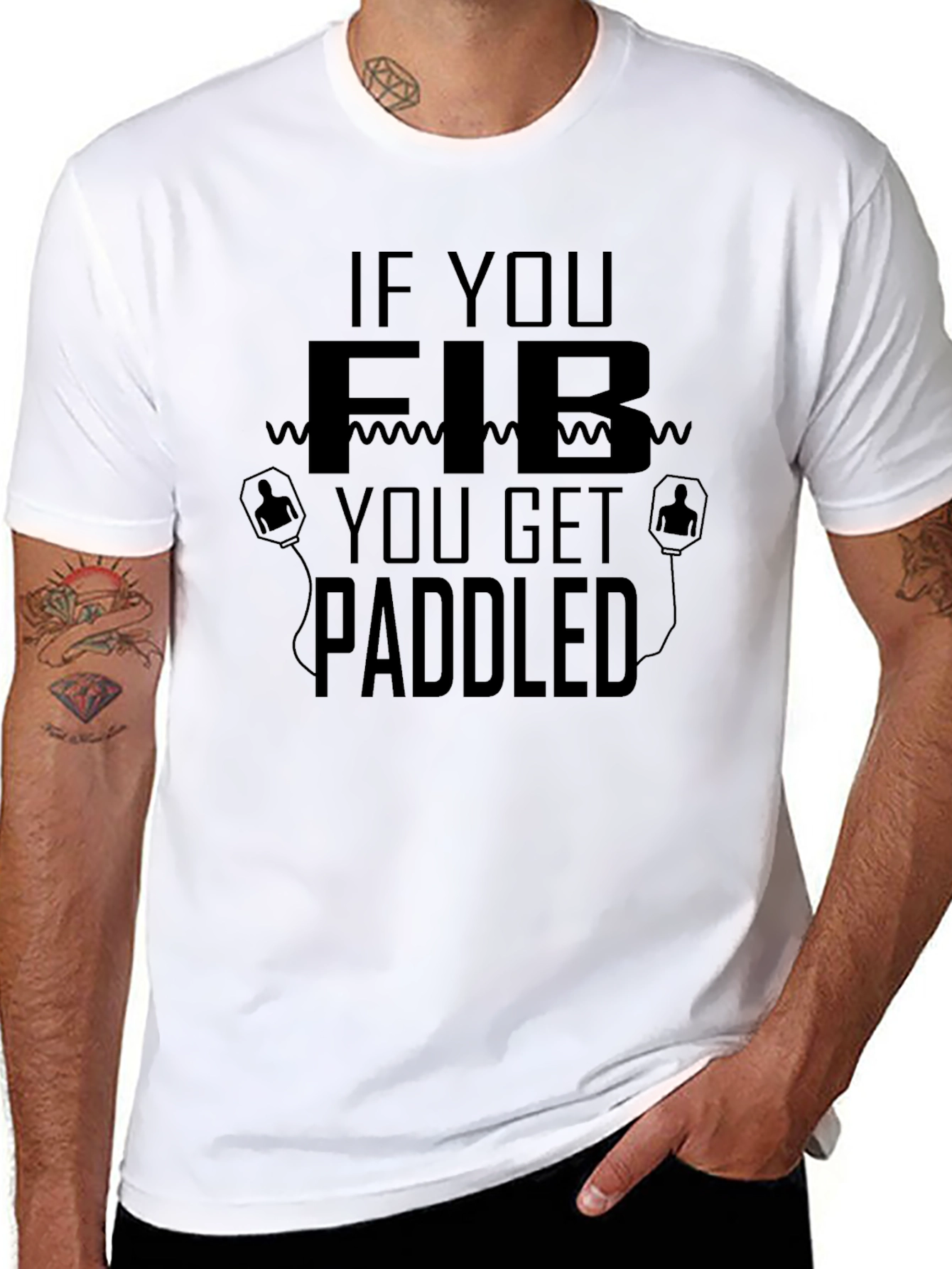 If You Fib You Get Paddled T-Shirt