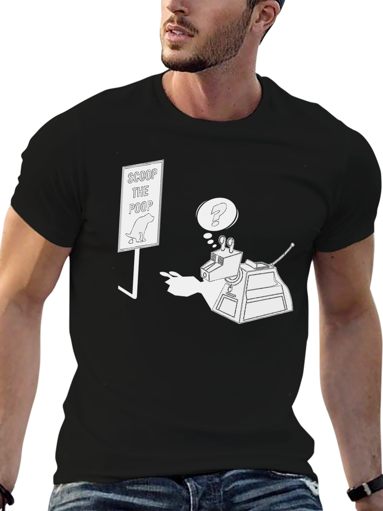 Scoop The Poop T-Shirt K9 Design