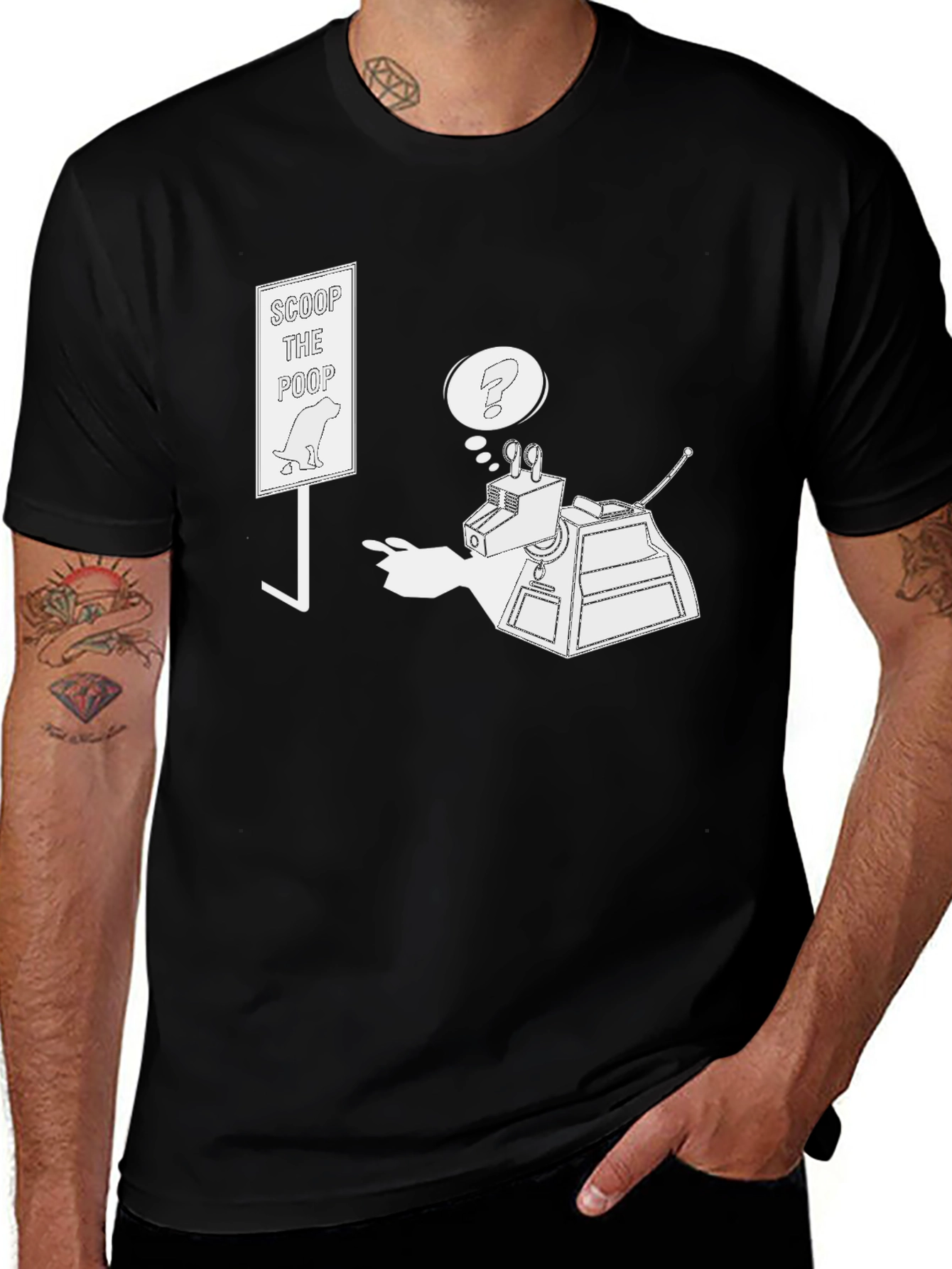 Scoop The Poop T-Shirt K9 Design