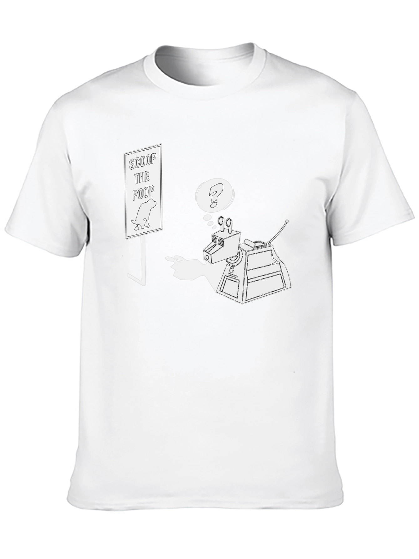 Scoop The Poop T-Shirt K9 Design