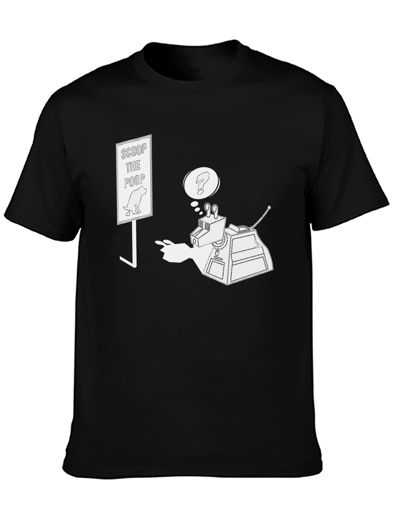 Scoop The Poop T-Shirt K9 Design