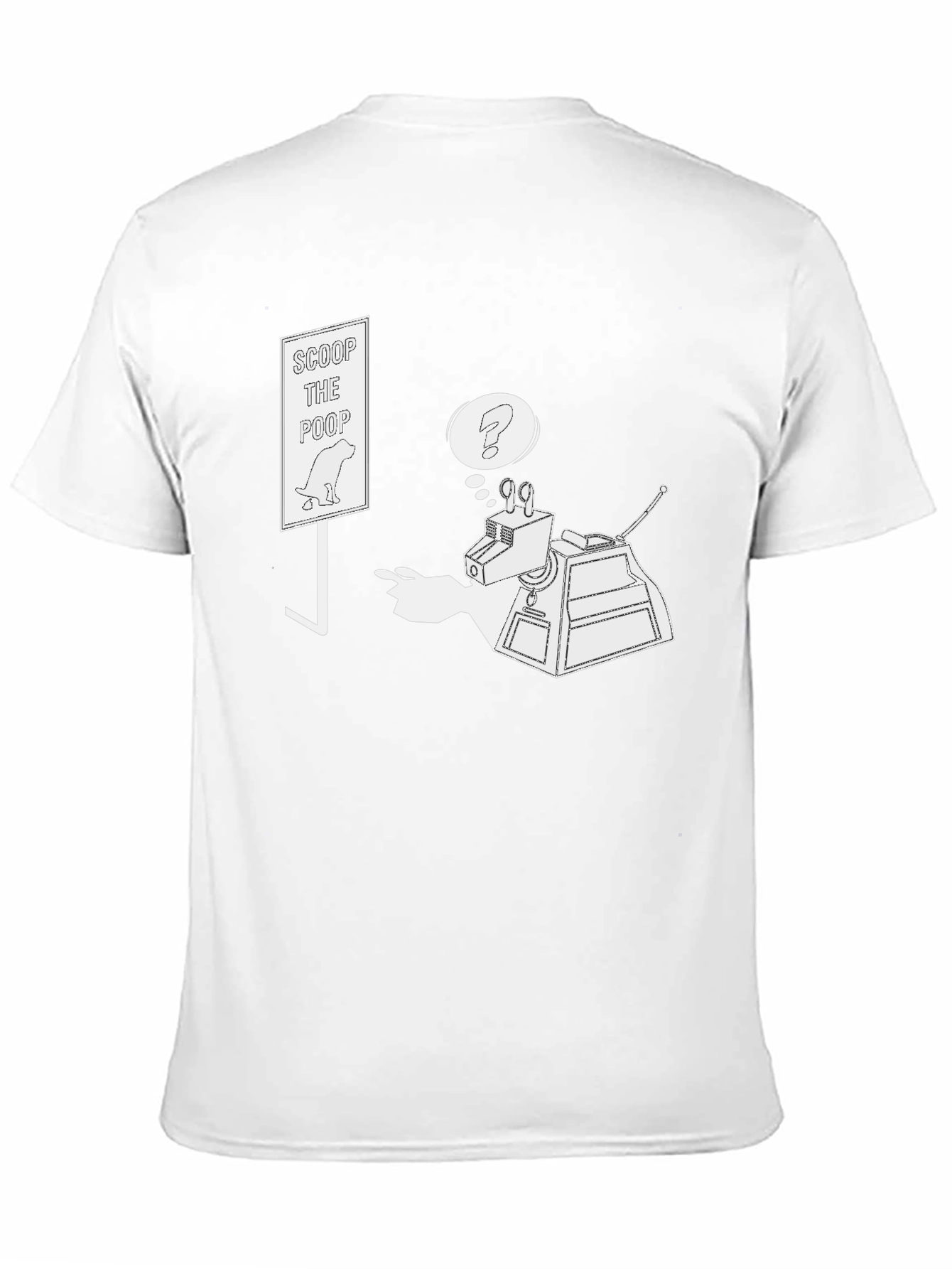 Scoop The Poop T-Shirt K9 Design