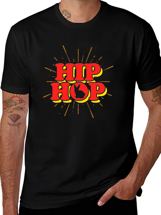 Hip Hop Easter Bunny T-Shirt - Mens