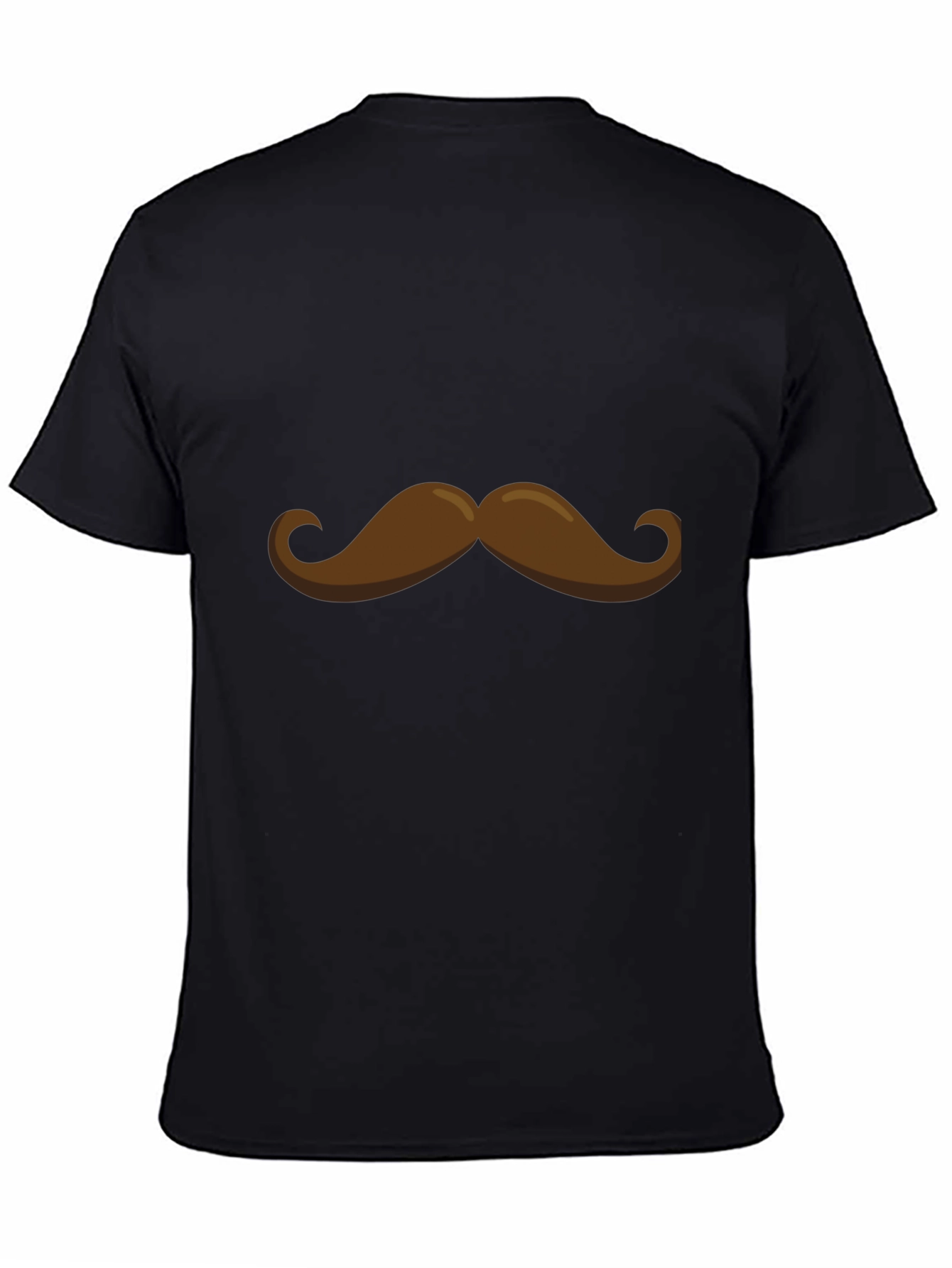 Mustache Graphic Tee - Funny Novelty Shirt