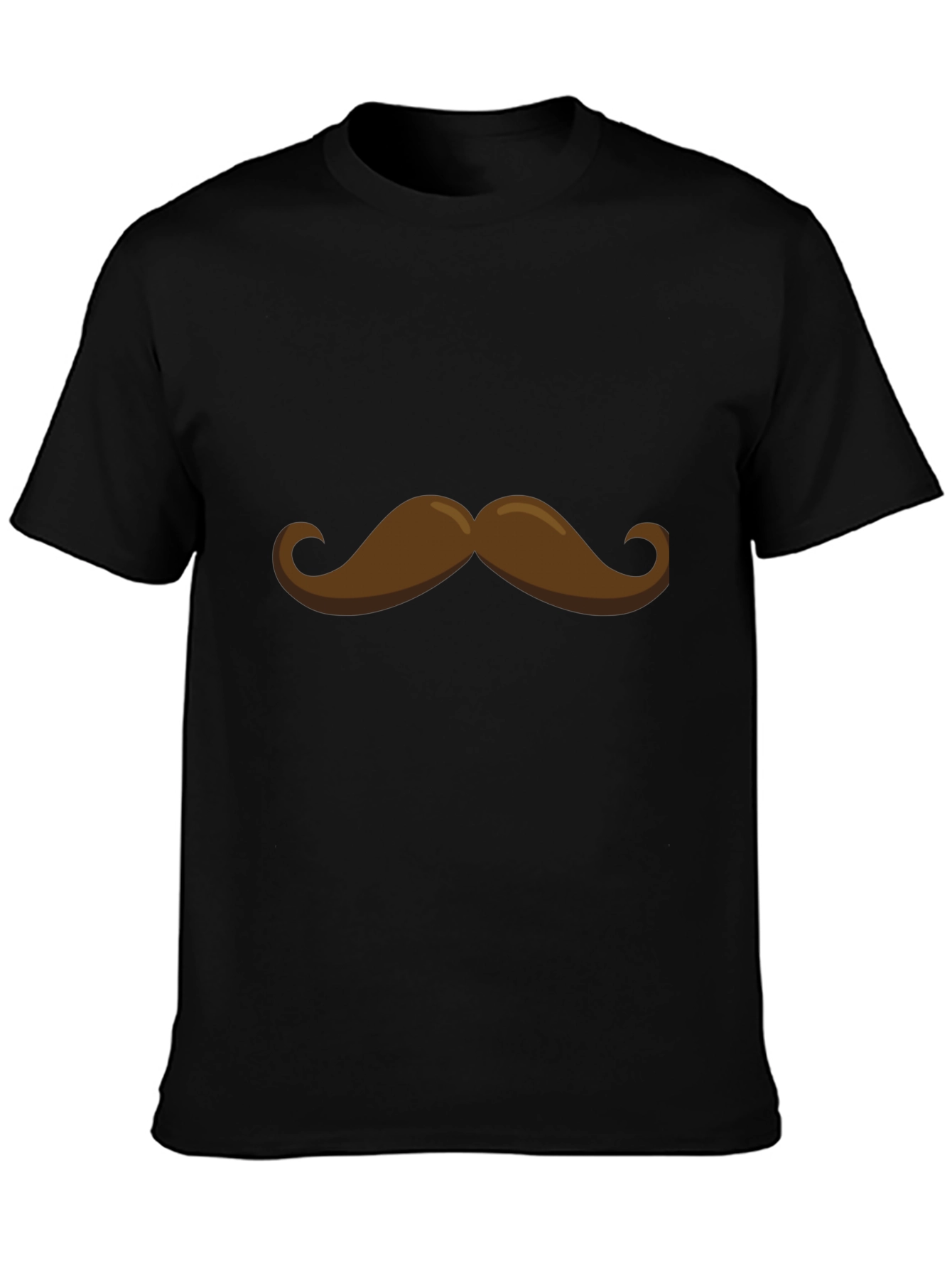 Mustache Graphic Tee - Funny Novelty Shirt