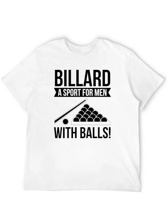 Billiard Sport For Men T-Shirt