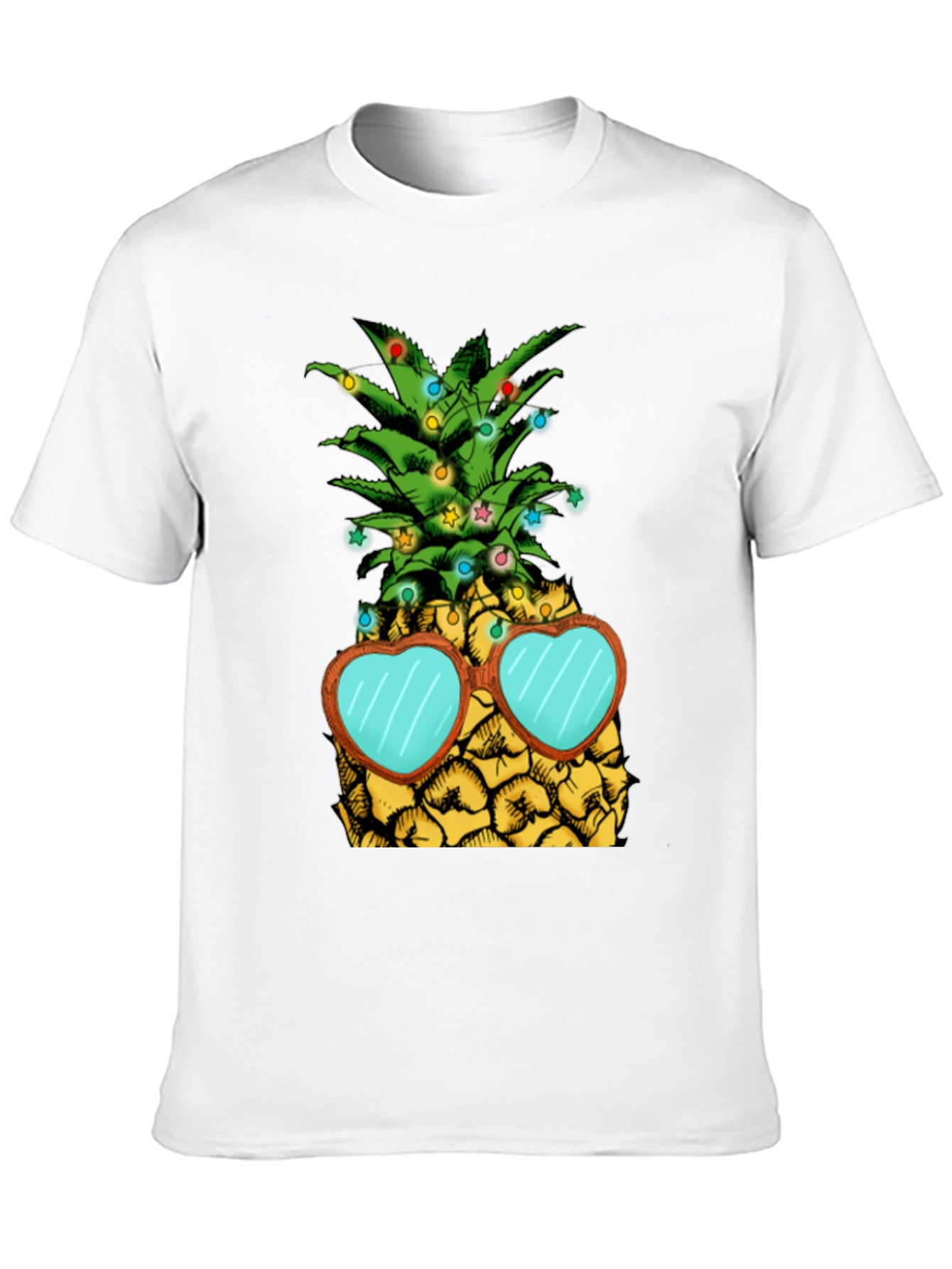 Festive Pineapple Graphic Tee