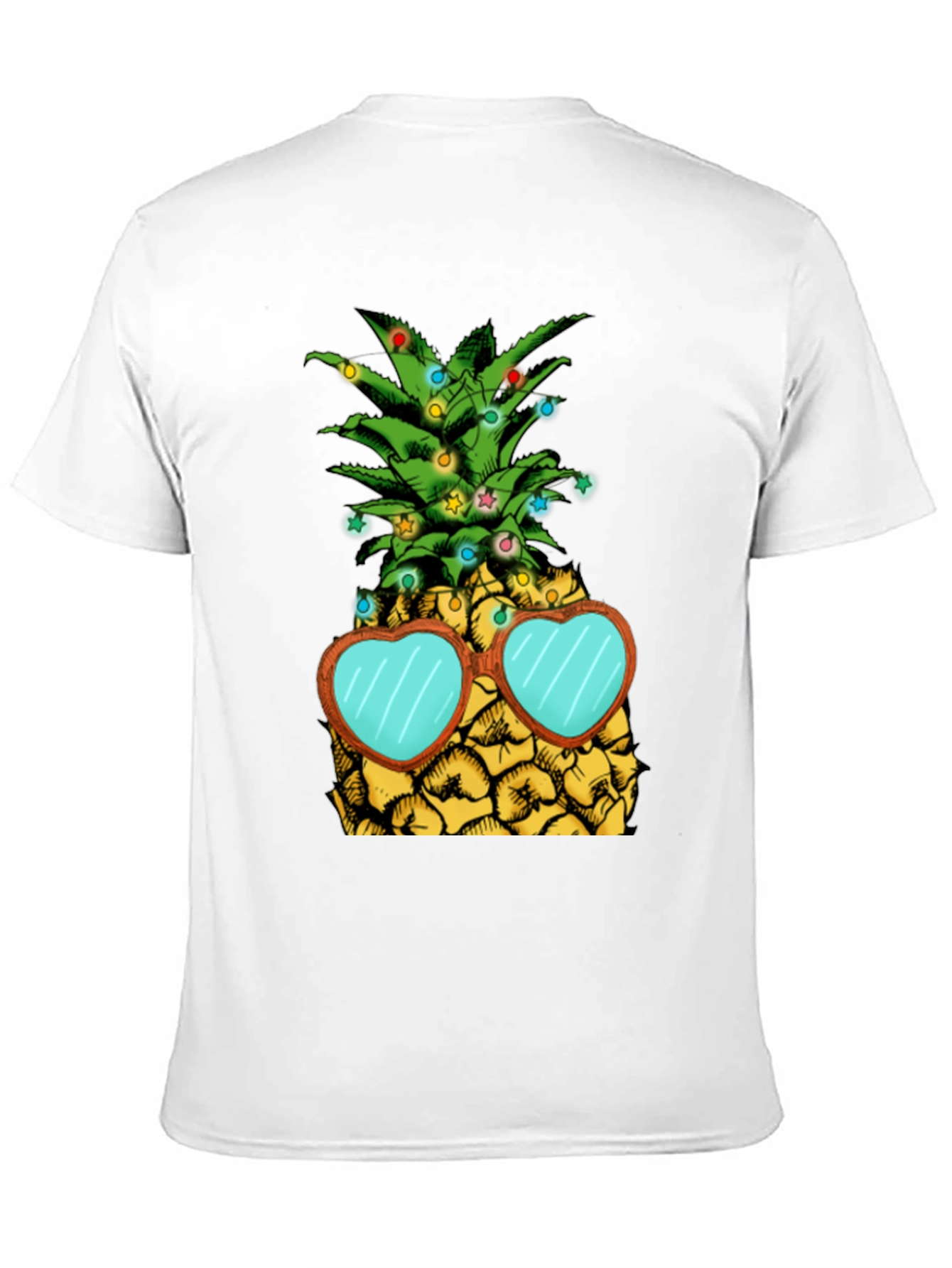 Festive Pineapple Graphic Tee