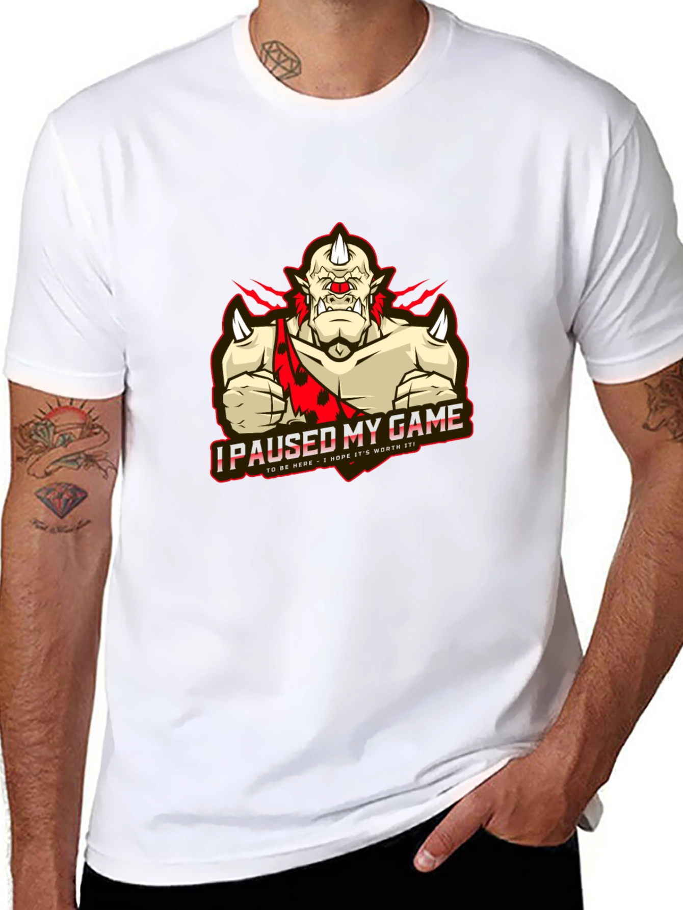 I Paused My Game T-Shirt - Gamer Apparel