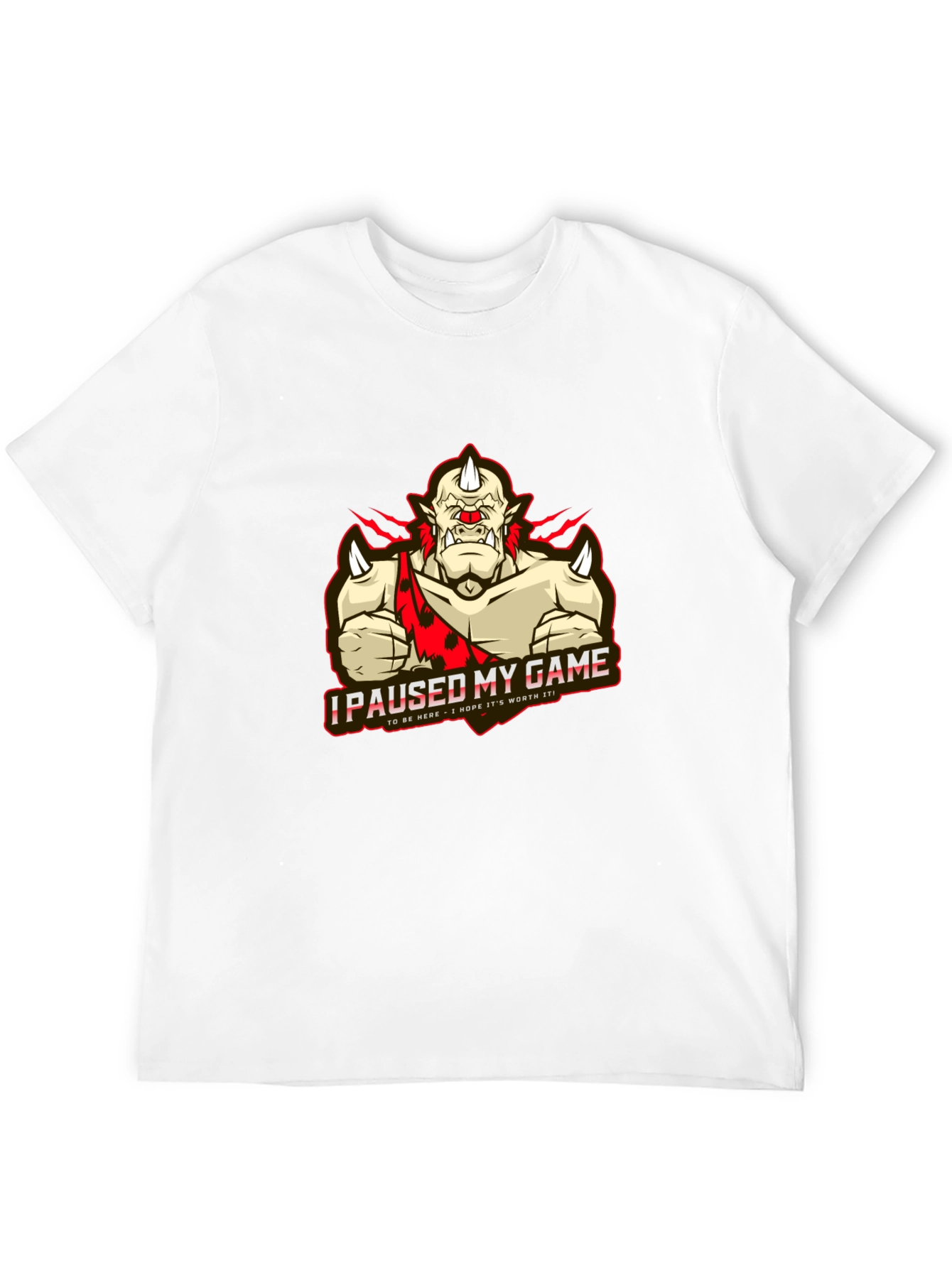 I Paused My Game T-Shirt - Gamer Apparel