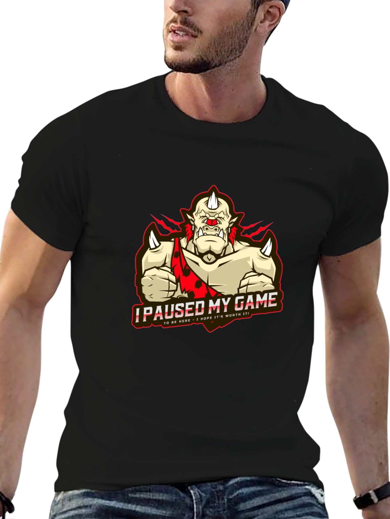 I Paused My Game T-Shirt - Gamer Apparel