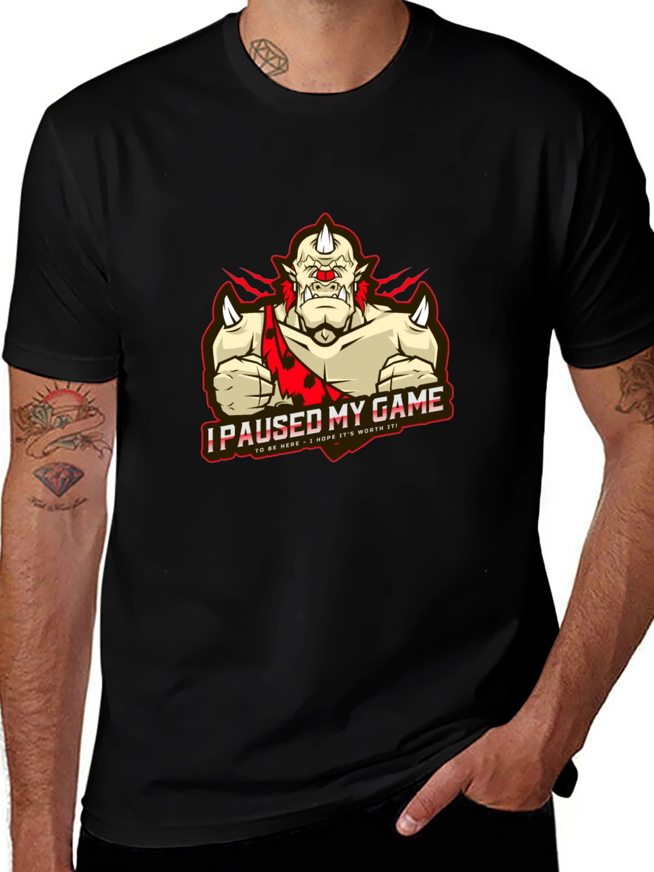 I Paused My Game T-Shirt - Gamer Apparel