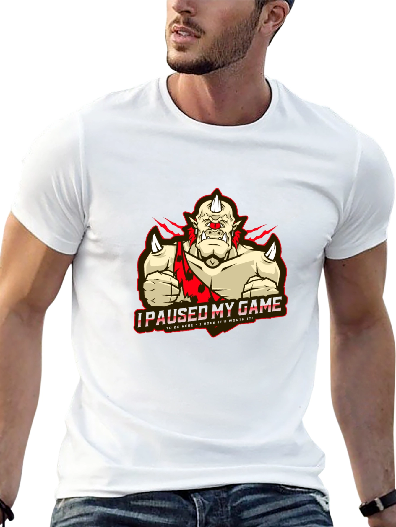 I Paused My Game T-Shirt - Gamer Apparel