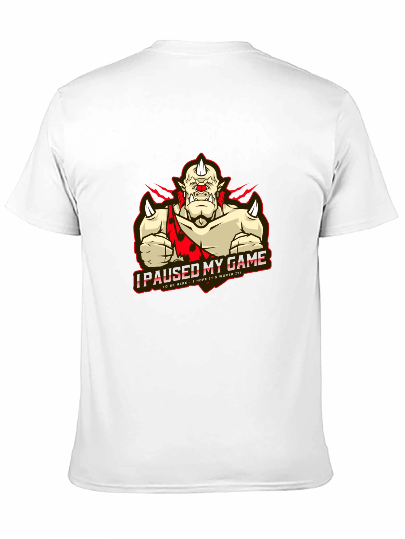 I Paused My Game T-Shirt - Gamer Apparel
