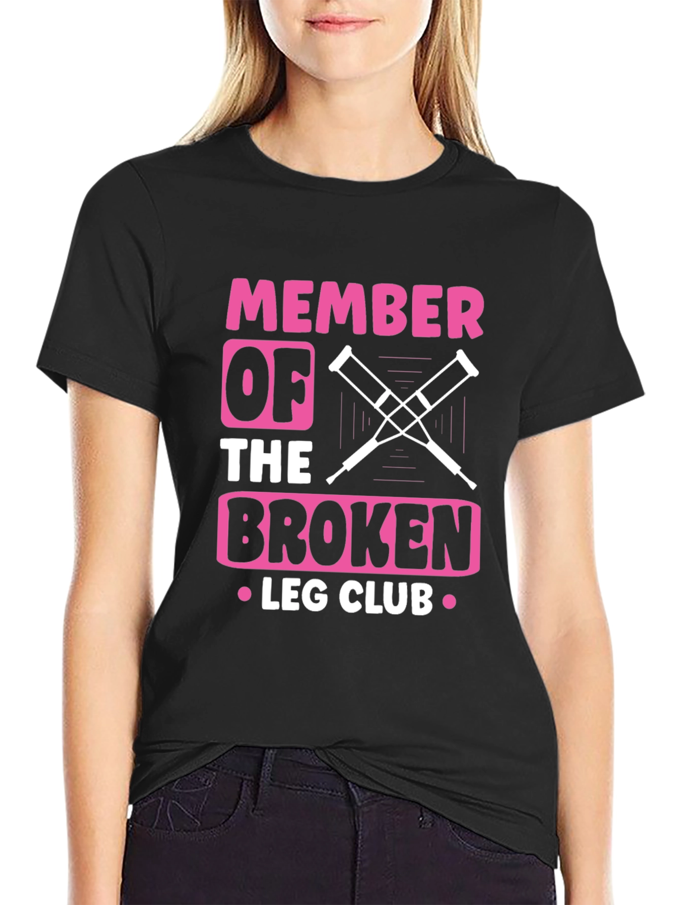 Broken Leg Club T-Shirt - Get Well Gift!
