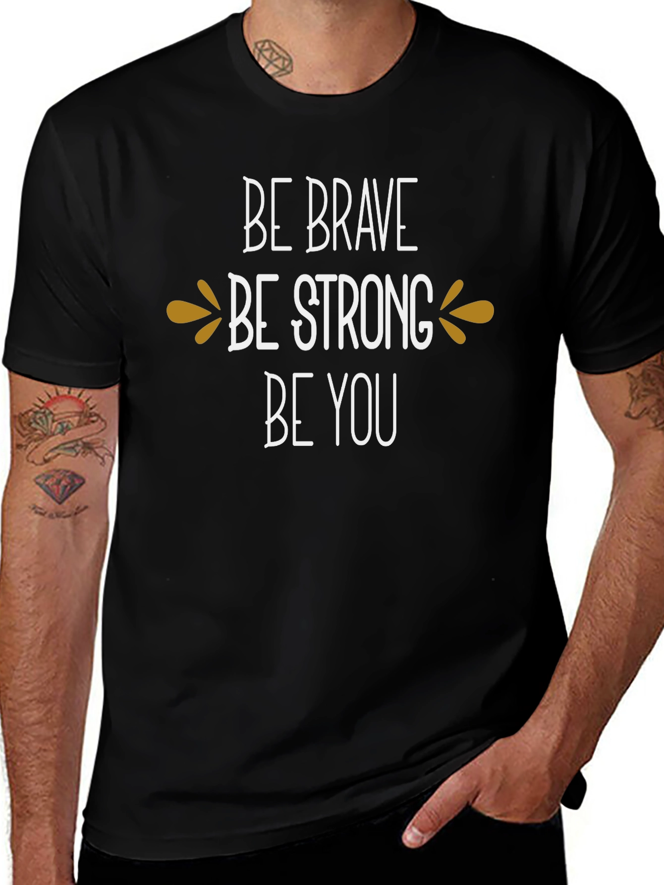 Be Brave Be Strong Be You Graphic Tee