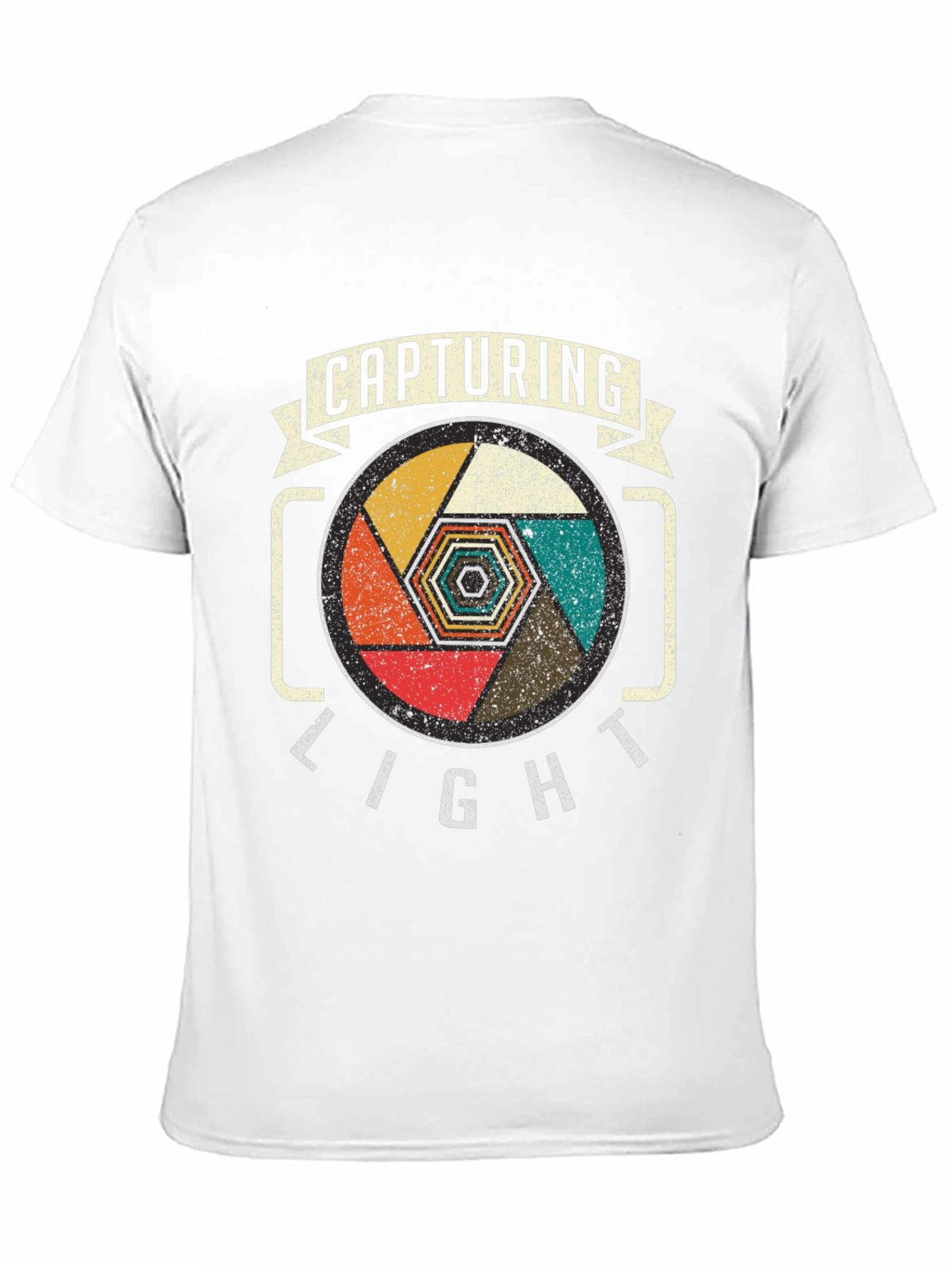 Capturing Light Camera Lens Graphic Tee - Black
