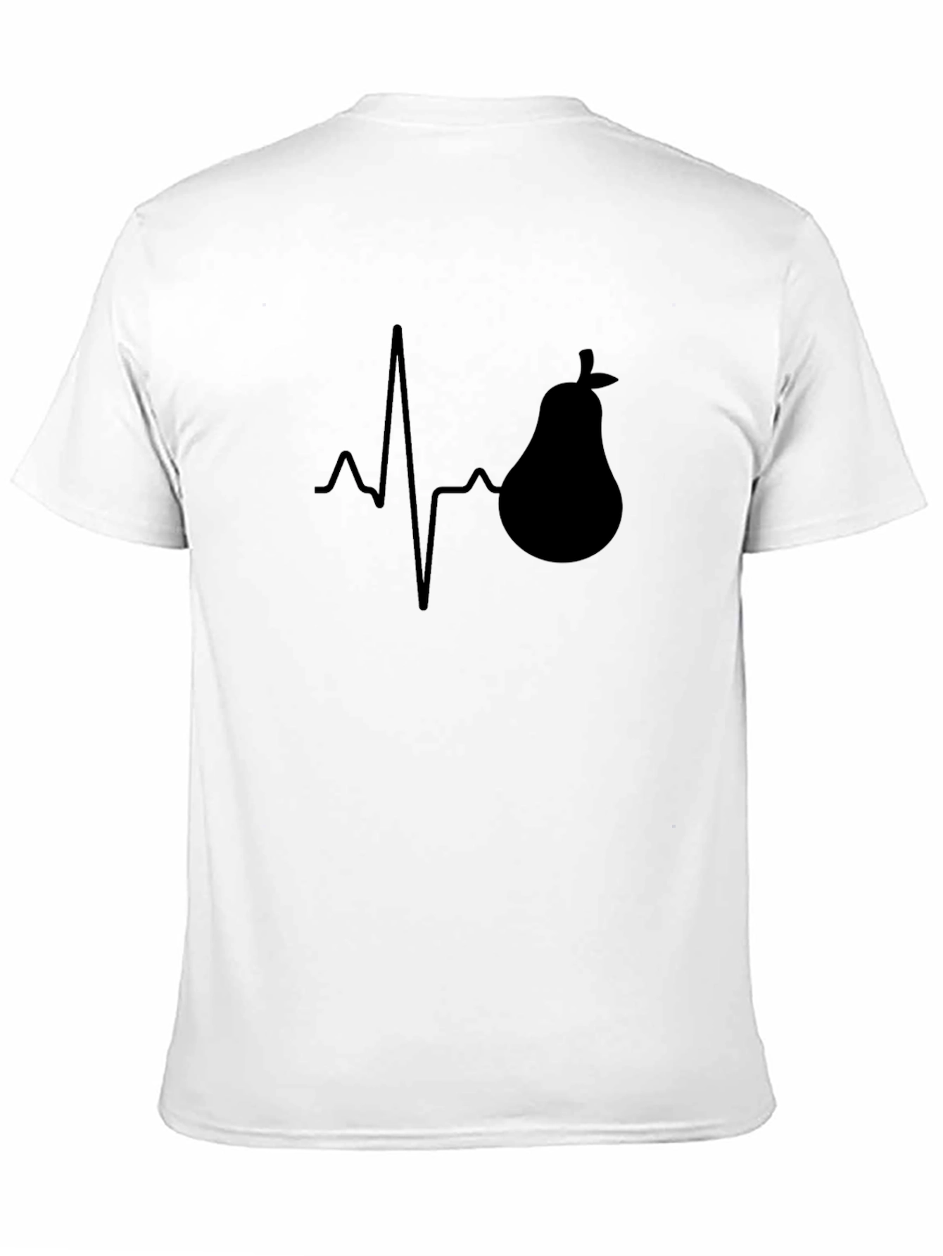 Pear Heartbeat T-Shirt - Fruit Lover Tee