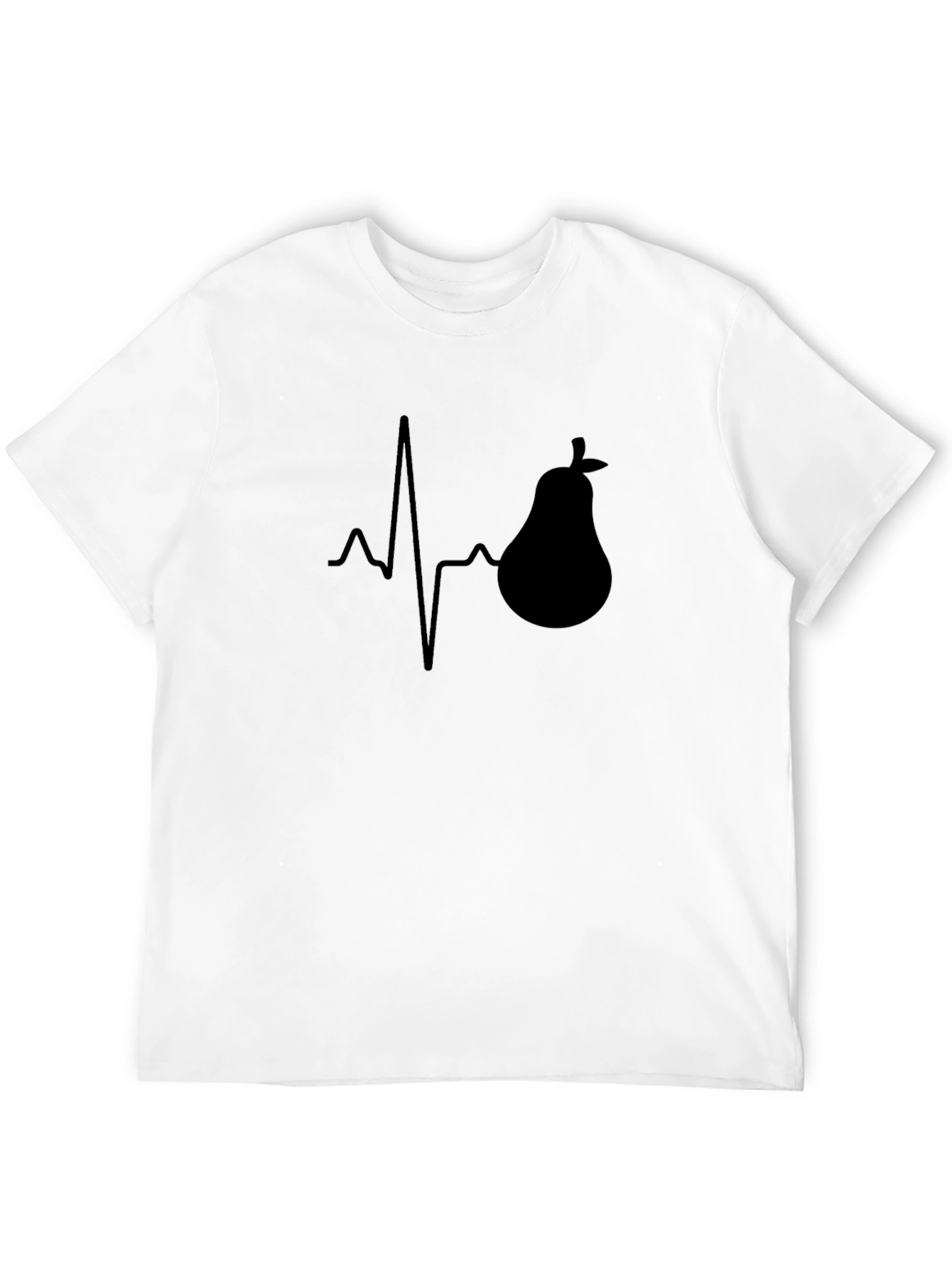 Pear Heartbeat T-Shirt - Fruit Lover Tee