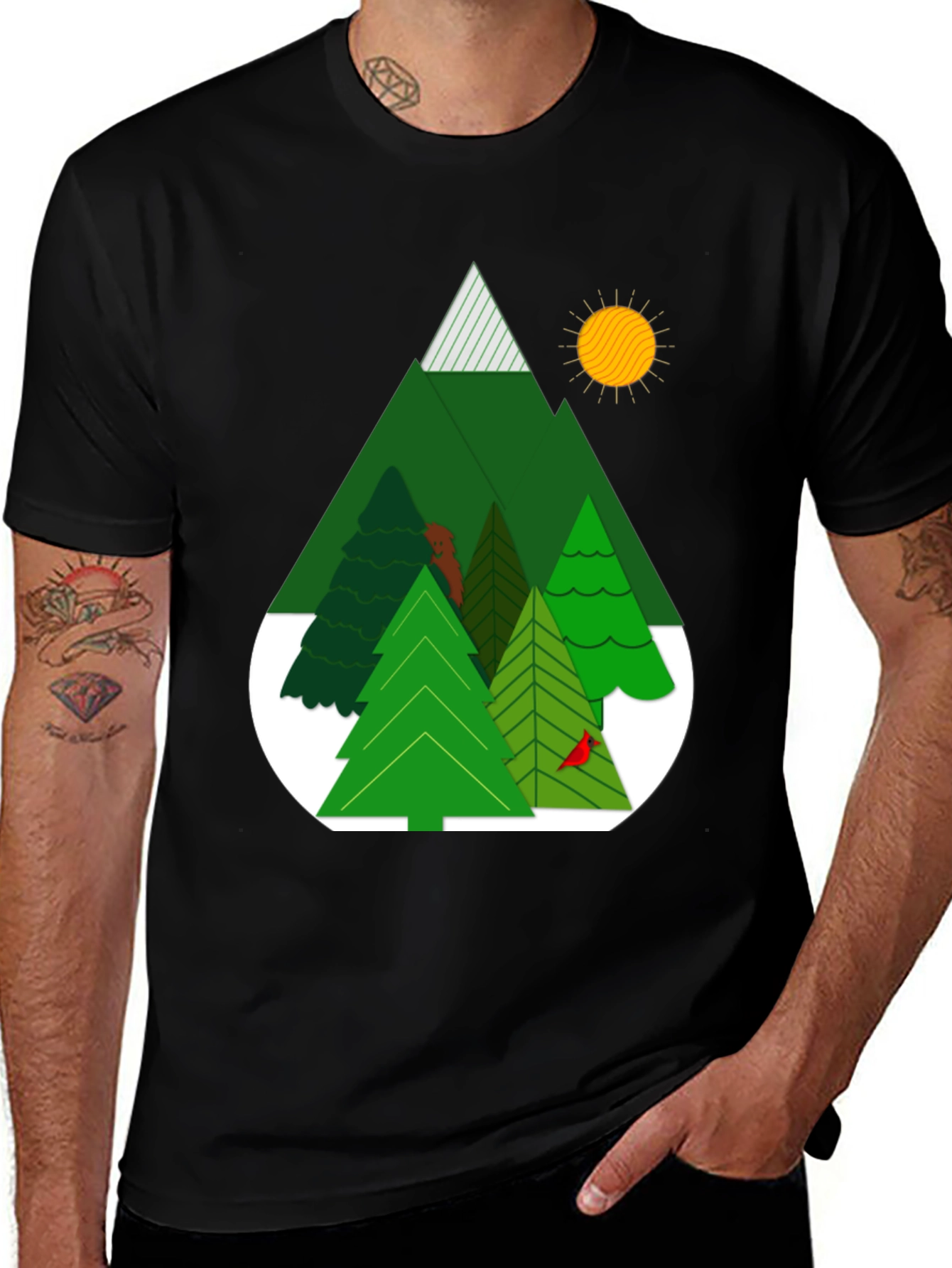 Nature Lovers Graphic Tee