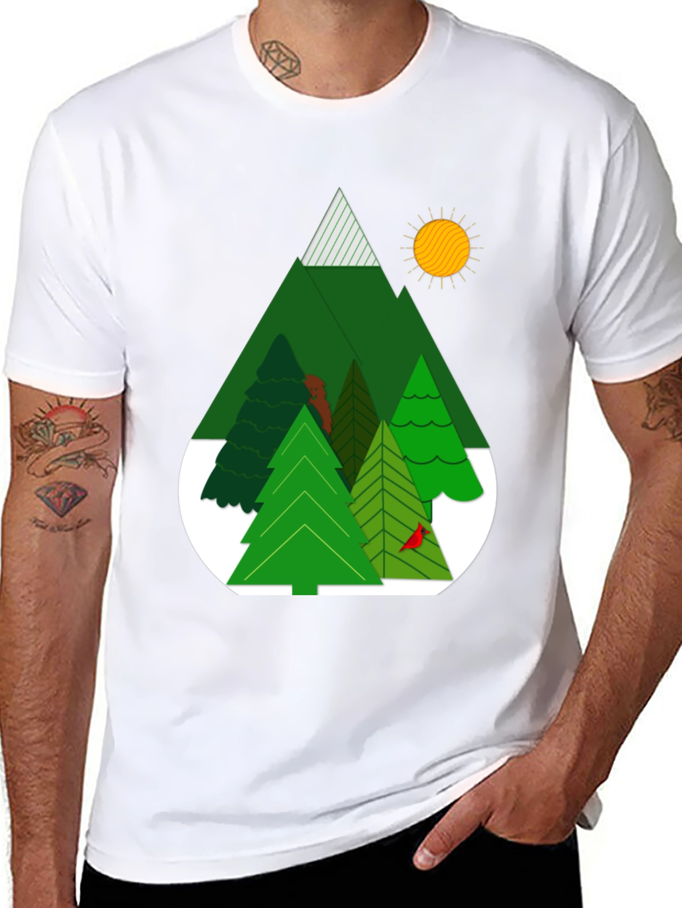 Nature Lovers Graphic Tee