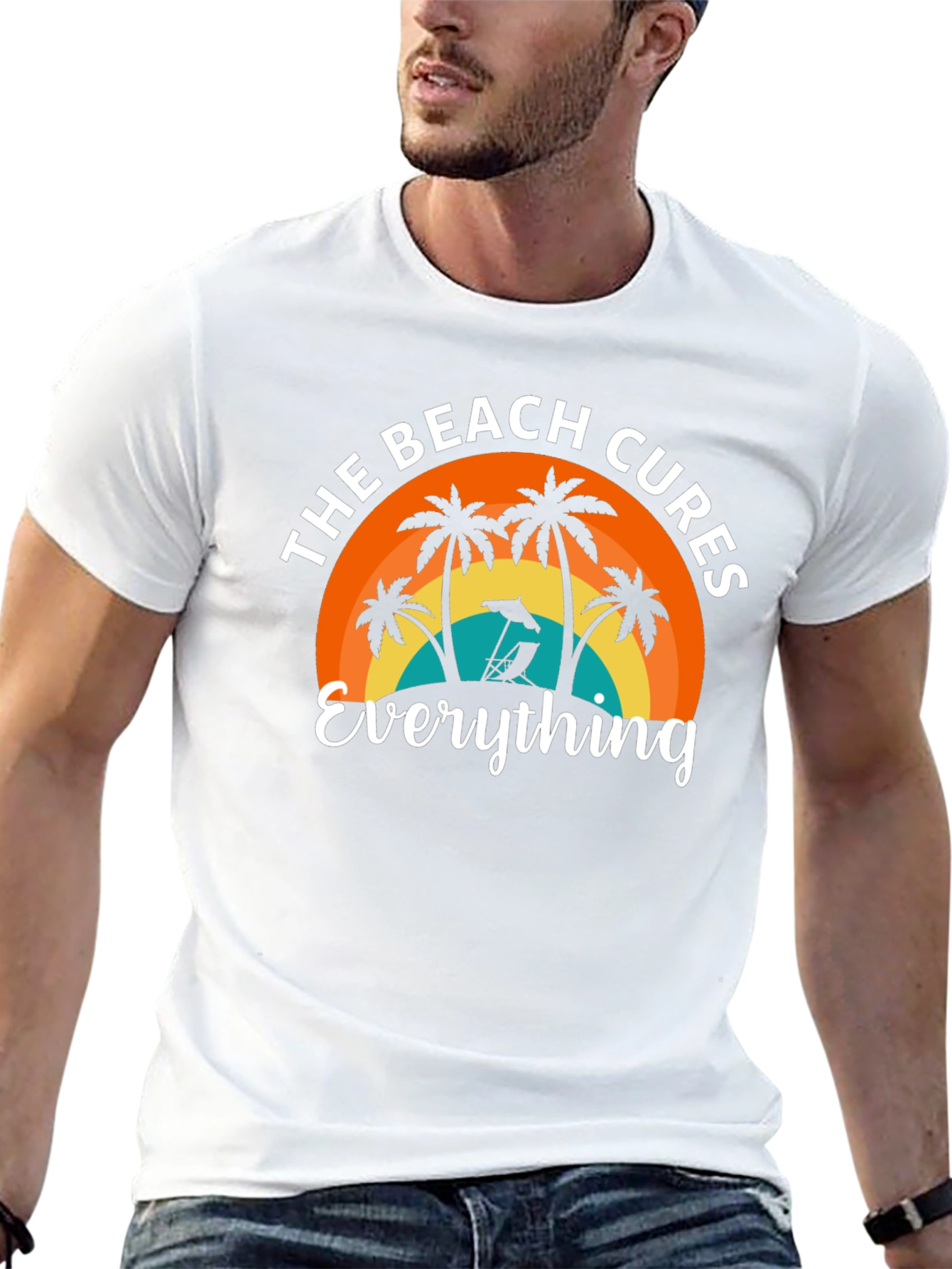 Beach Cures Everything Graphic Tee