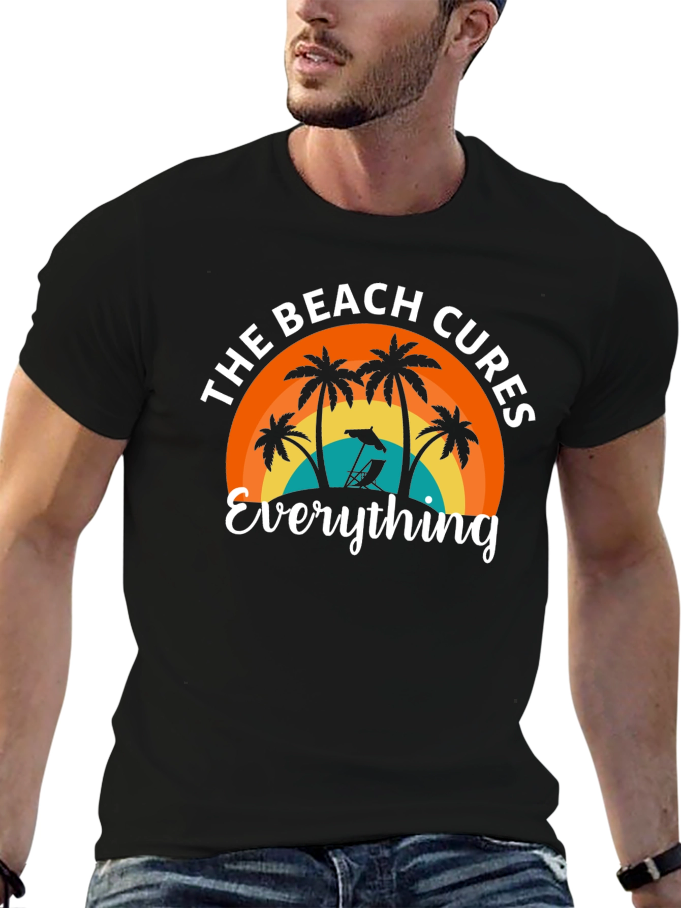 Beach Cures Everything Graphic Tee