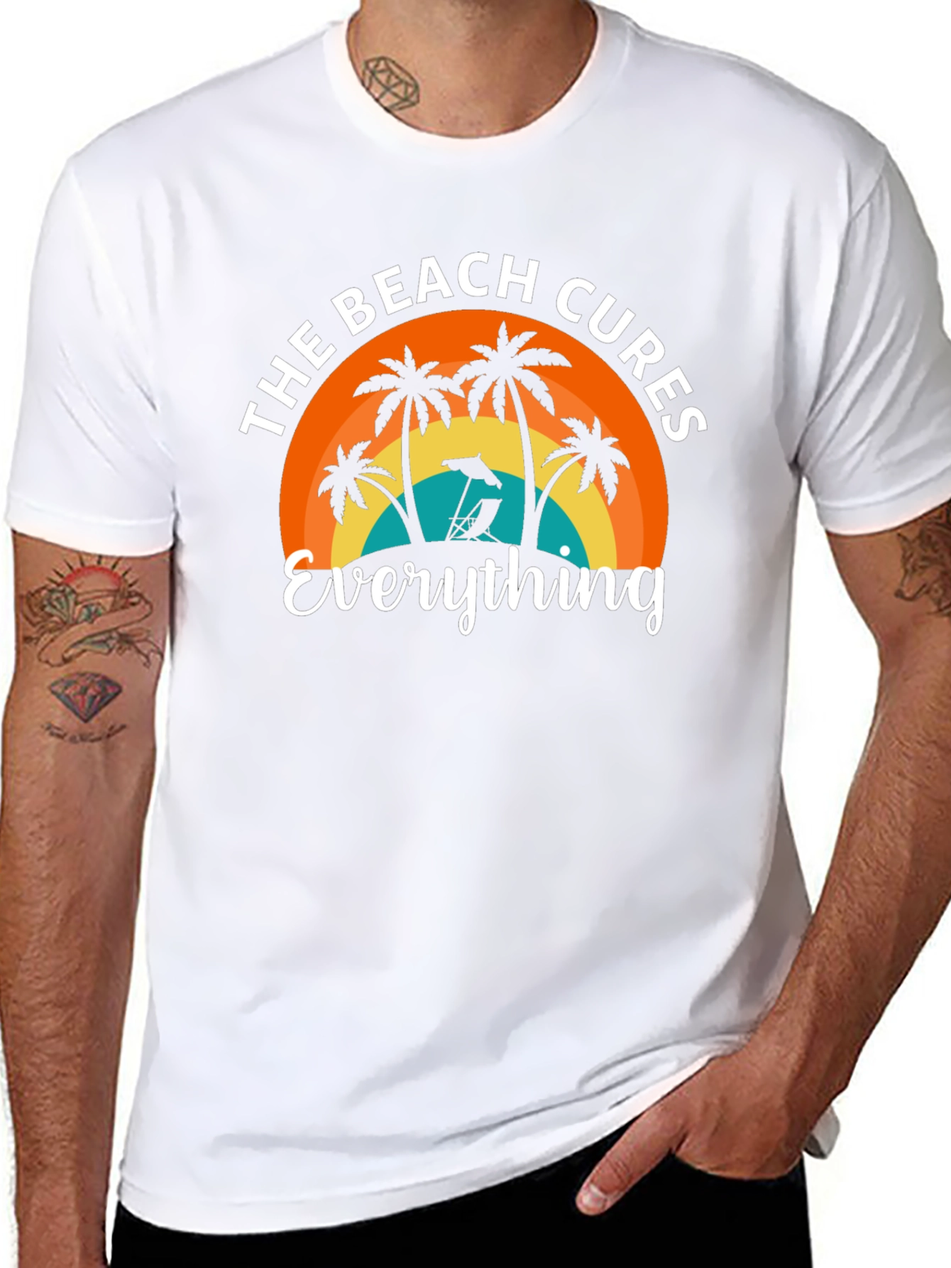Beach Cures Everything Graphic Tee