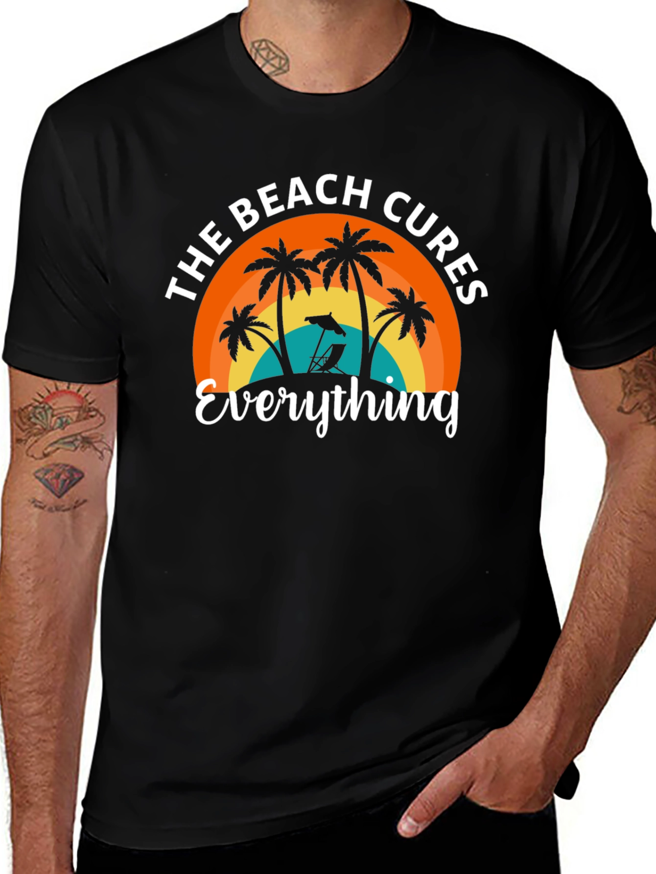 Beach Cures Everything Graphic Tee