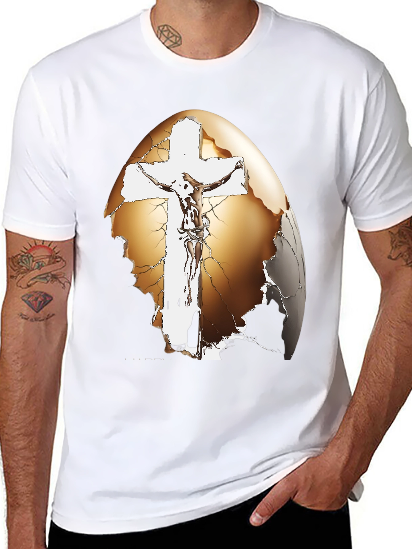 Resurrection Egg T-Shirt: Graphic Christian Tee
