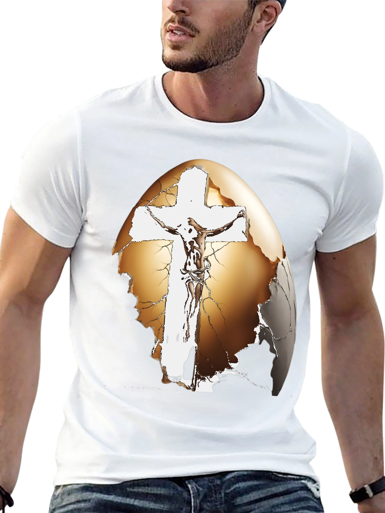Resurrection Egg T-Shirt: Graphic Christian Tee