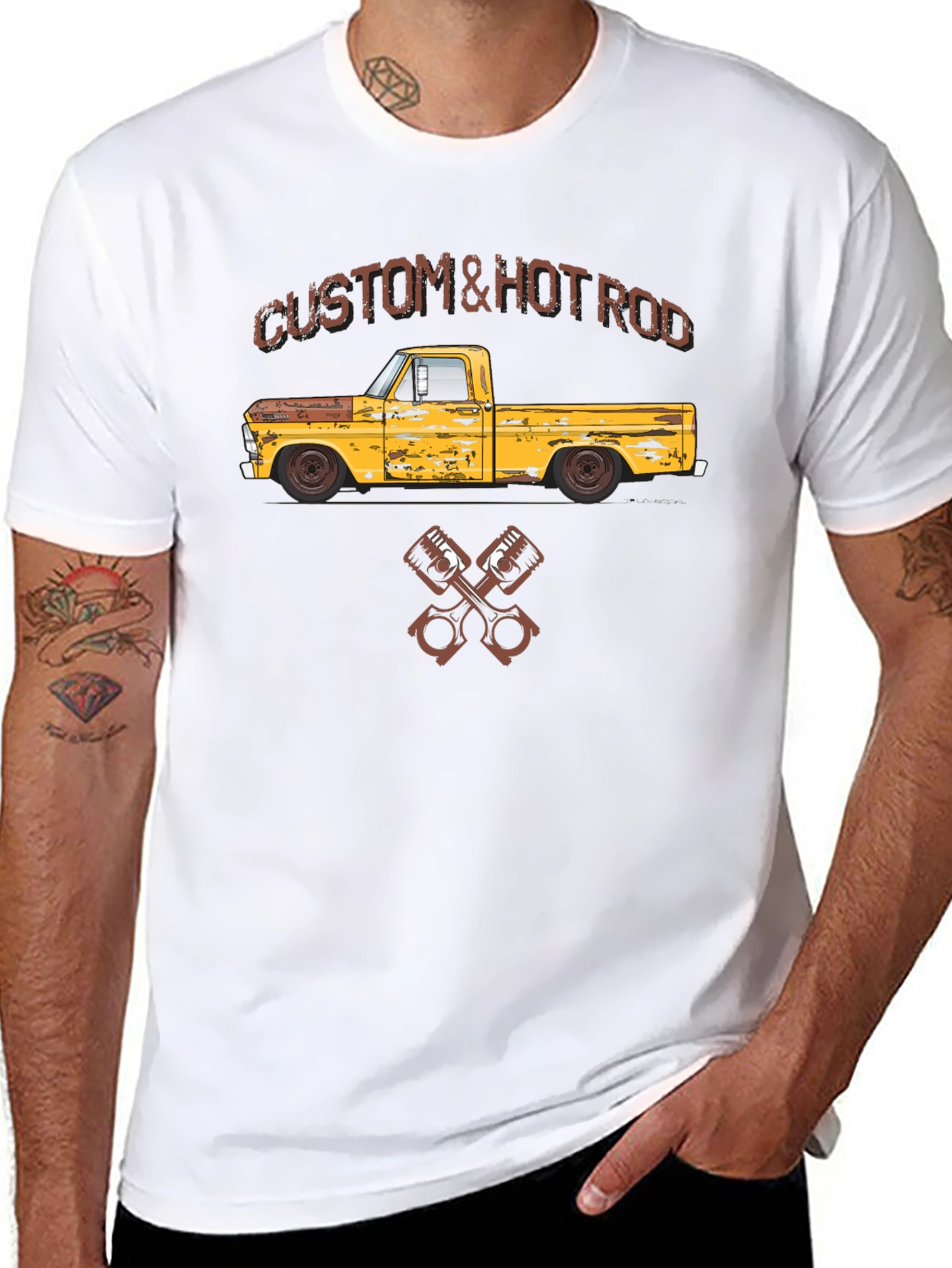 Custom & Hot Rod Truck Graphic Tee