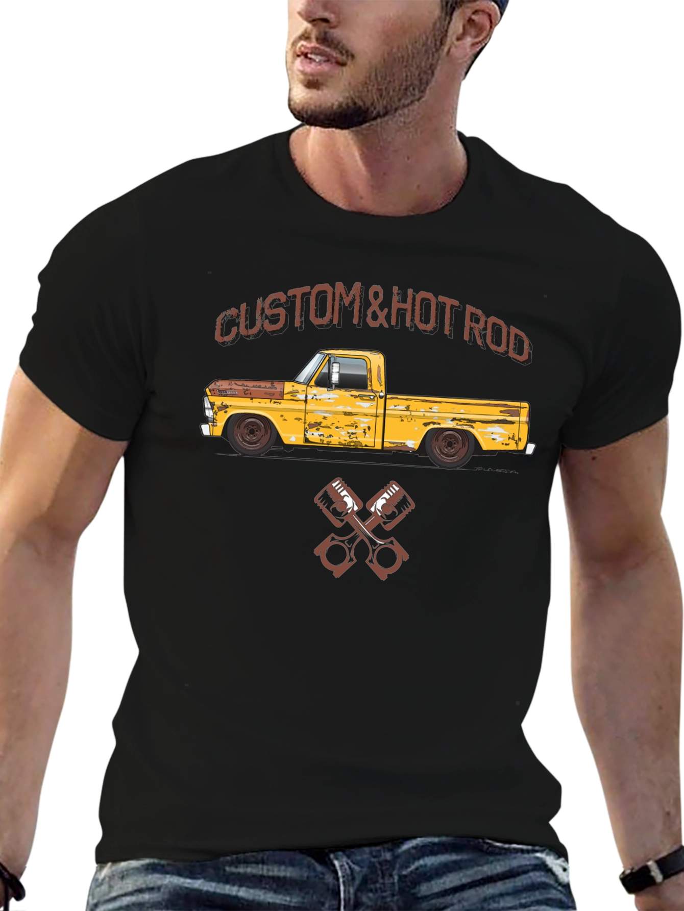 Custom & Hot Rod Truck Graphic Tee