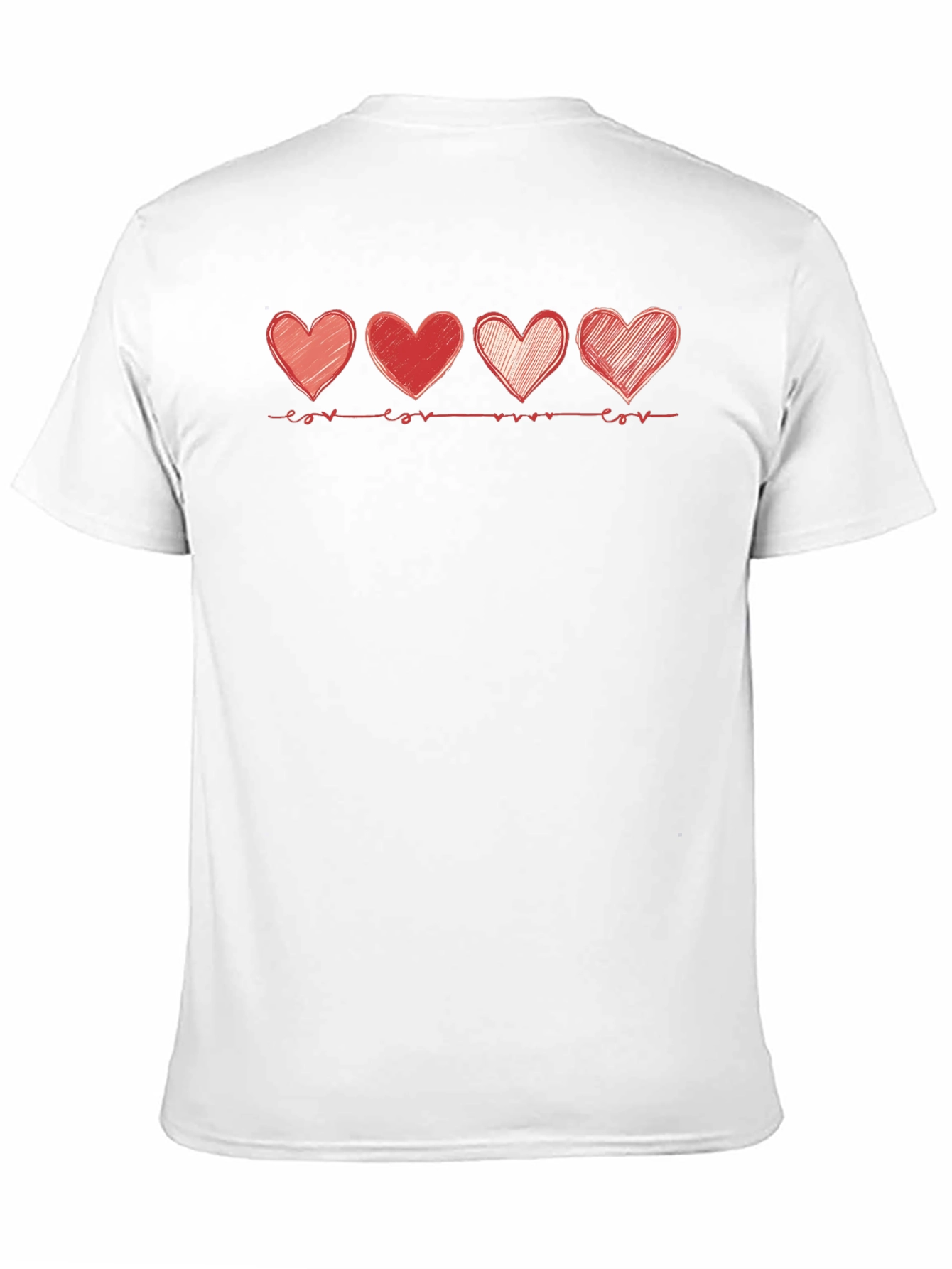Heartbeat Love T-Shirt - Stylish Graphic Tee