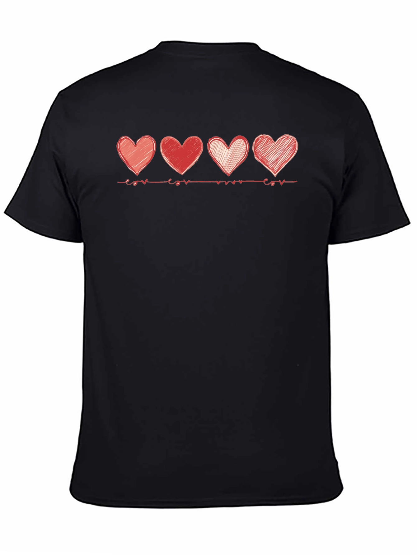 Heartbeat Love T-Shirt - Stylish Graphic Tee