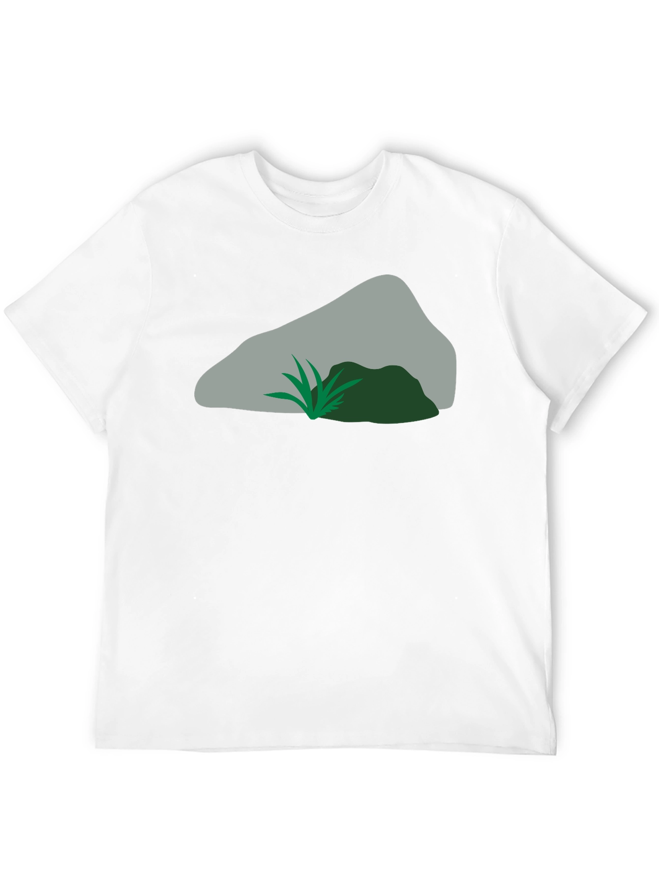 Nature Rock Graphic Tee - Cool Casual Style