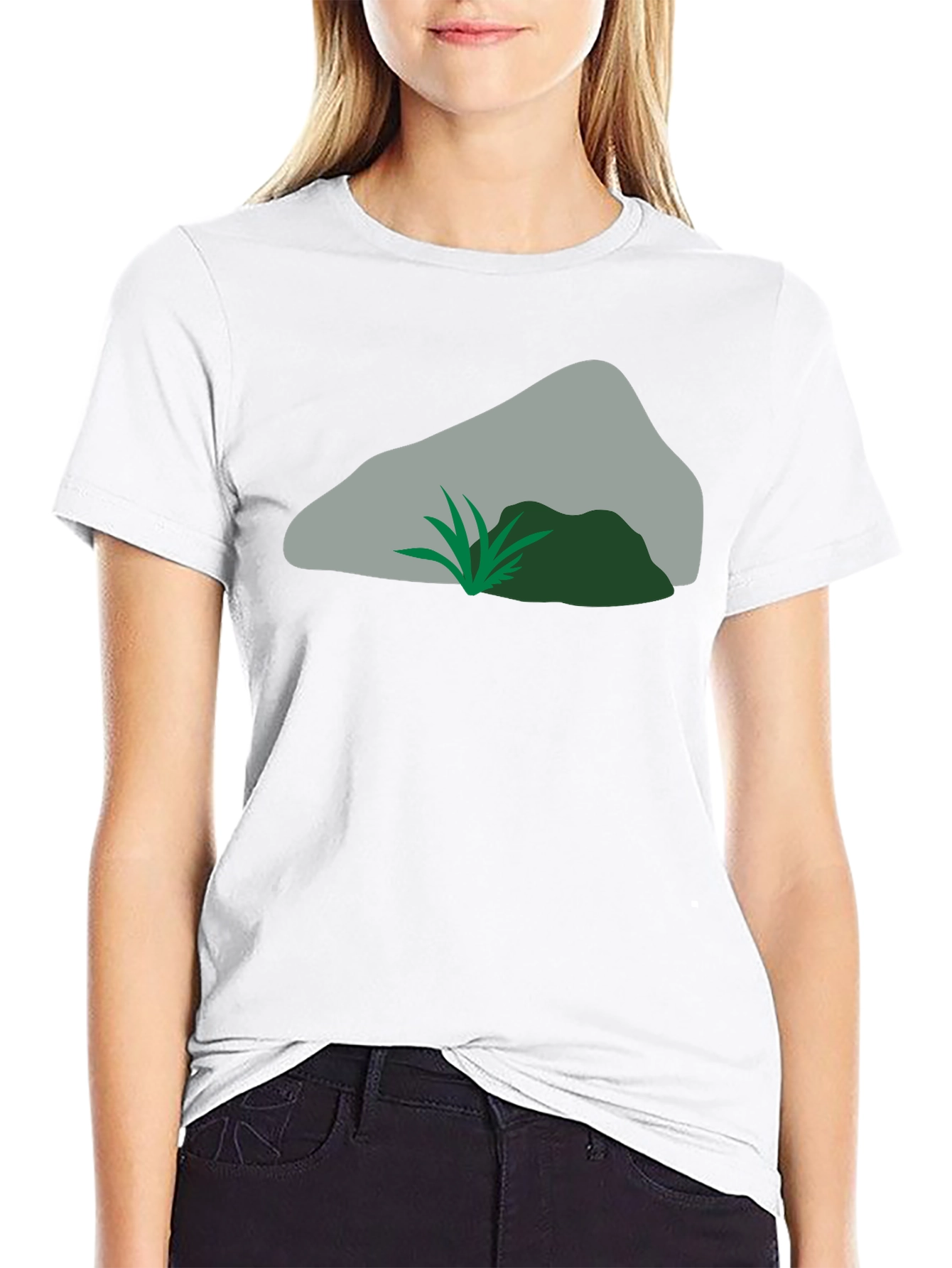 Nature Rock Graphic Tee - Cool Casual Style