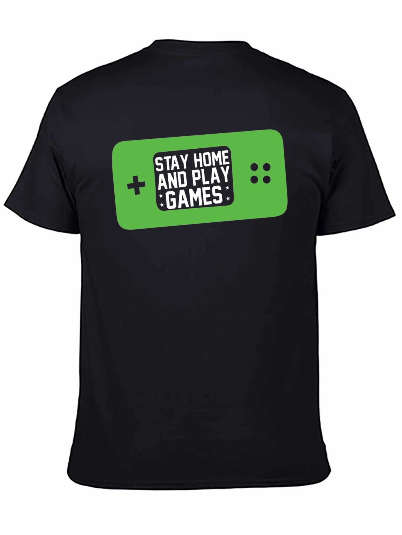 Stay Home & Play Games T-Shirt - Gamer Tee
