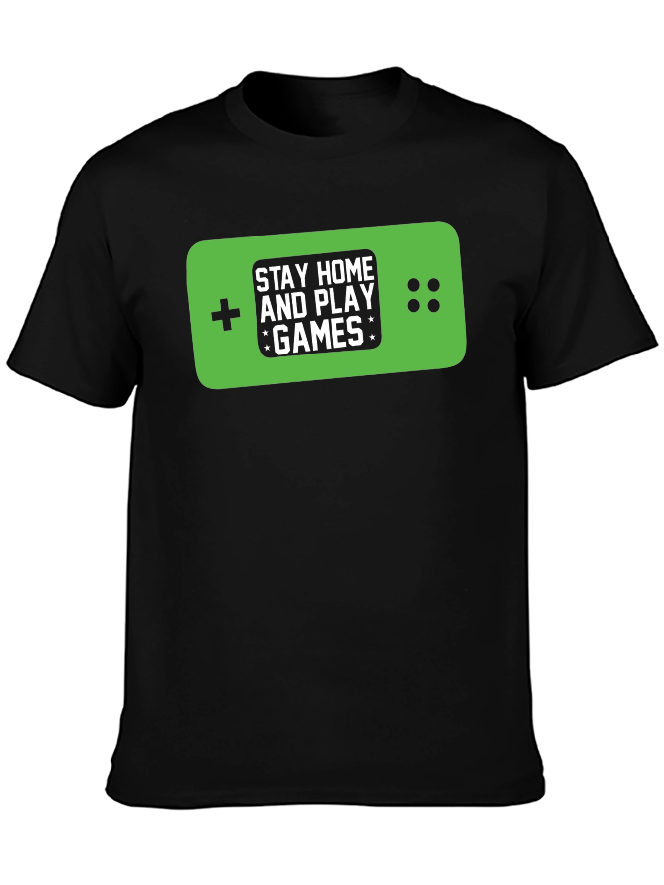 Stay Home & Play Games T-Shirt - Gamer Tee