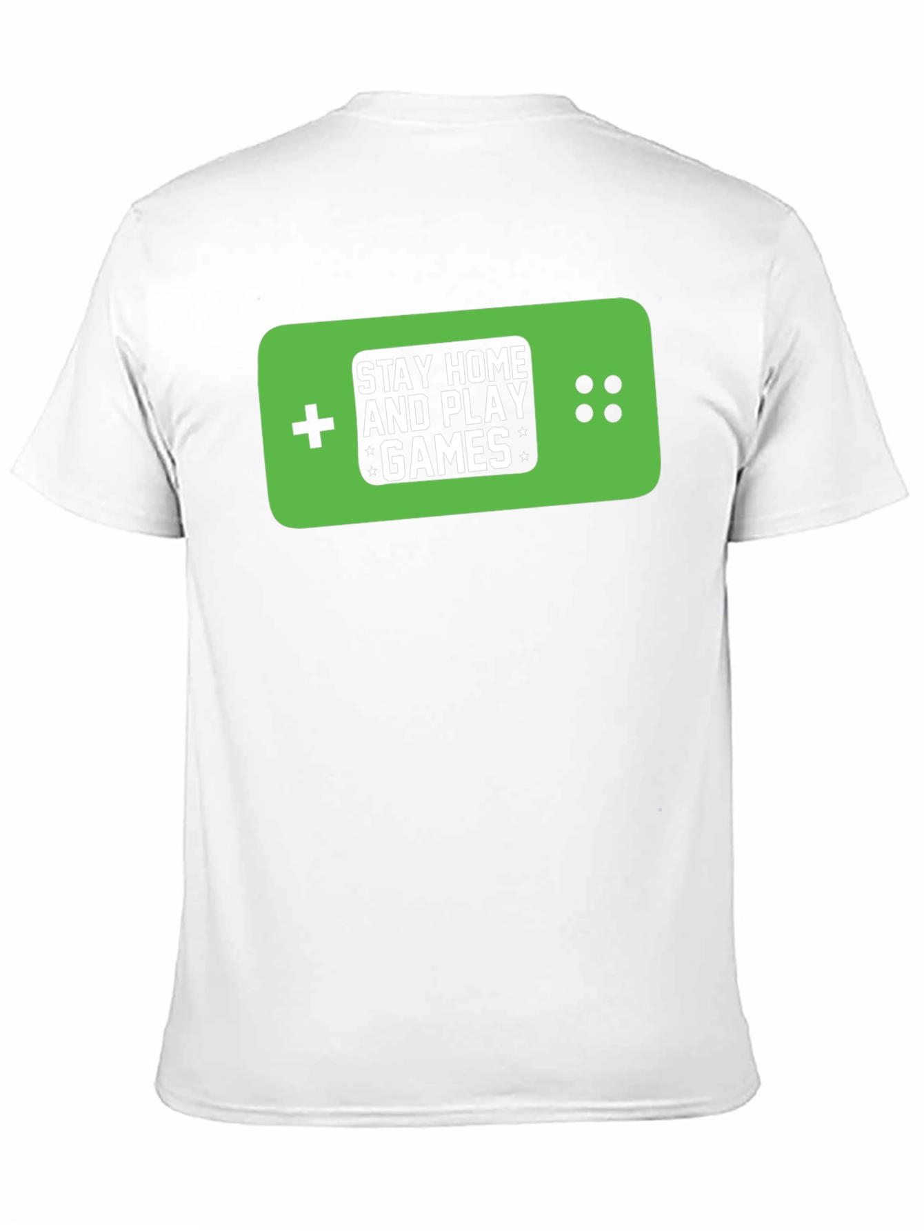 Stay Home & Play Games T-Shirt - Gamer Tee