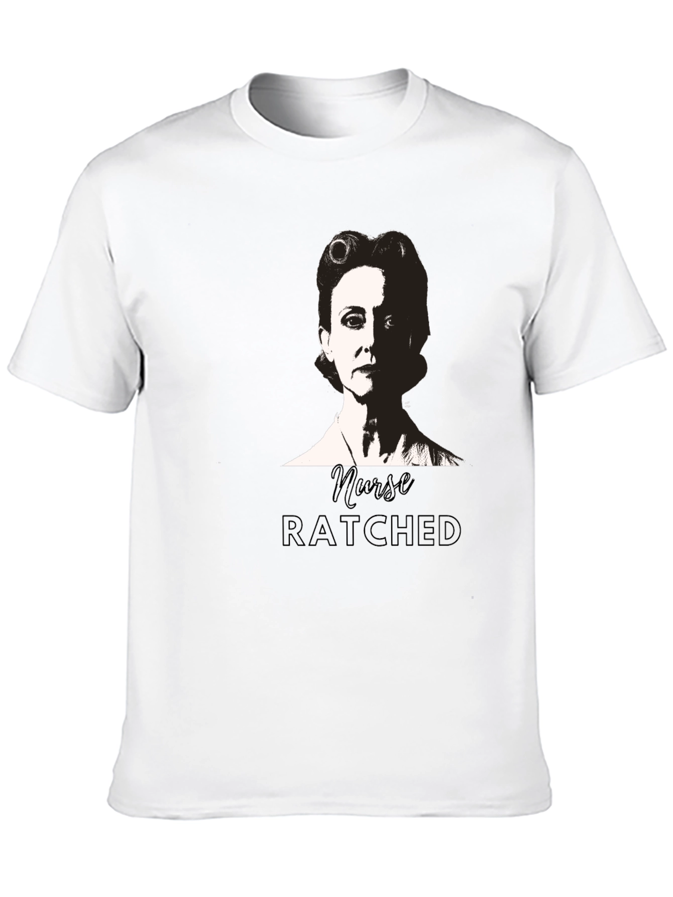 Nurse Ratched Black Graphic Tee